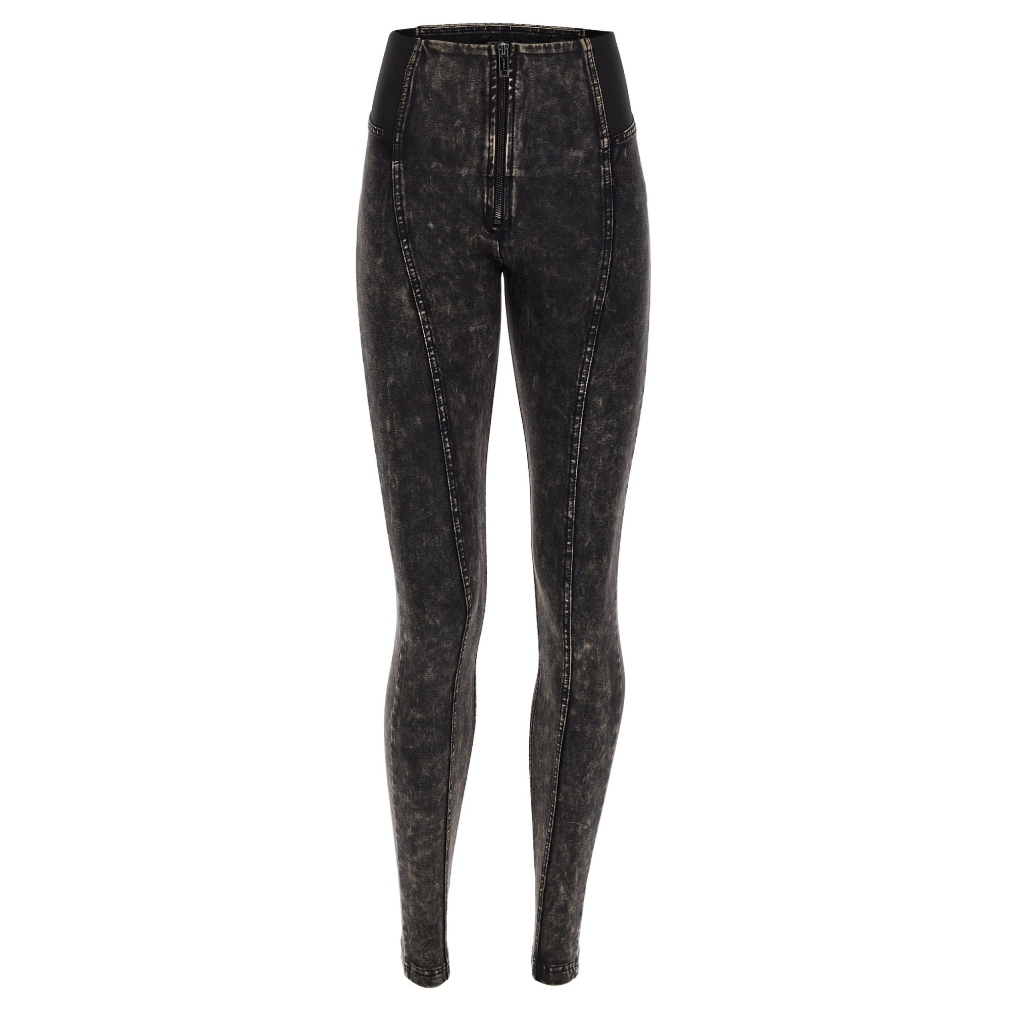 Freddy WR.UP® Damen Push-Up Hose - High Waist Super Skinny - elastischer Taillenbund - Schwarz - N0 Freddy WR.UP® Damen Push-Up Hose - High Waist Super Skinny - elastischer Taillenbund - Schwarz - N0