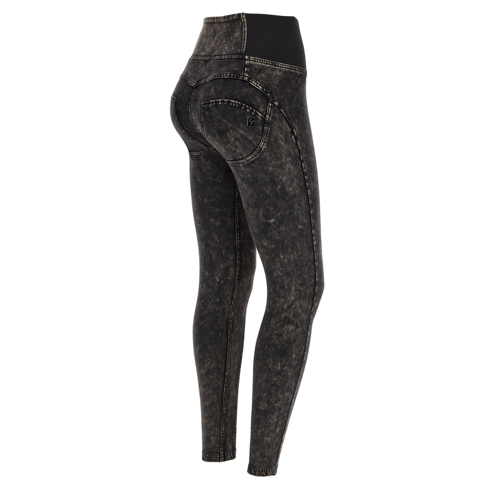 Freddy WR.UP® Damen Push-Up Hose - High Waist Super Skinny - elastischer Taillenbund - Schwarz - N0 Freddy WR.UP® Damen Push-Up Hose - High Waist Super Skinny - elastischer Taillenbund - Schwarz - N0