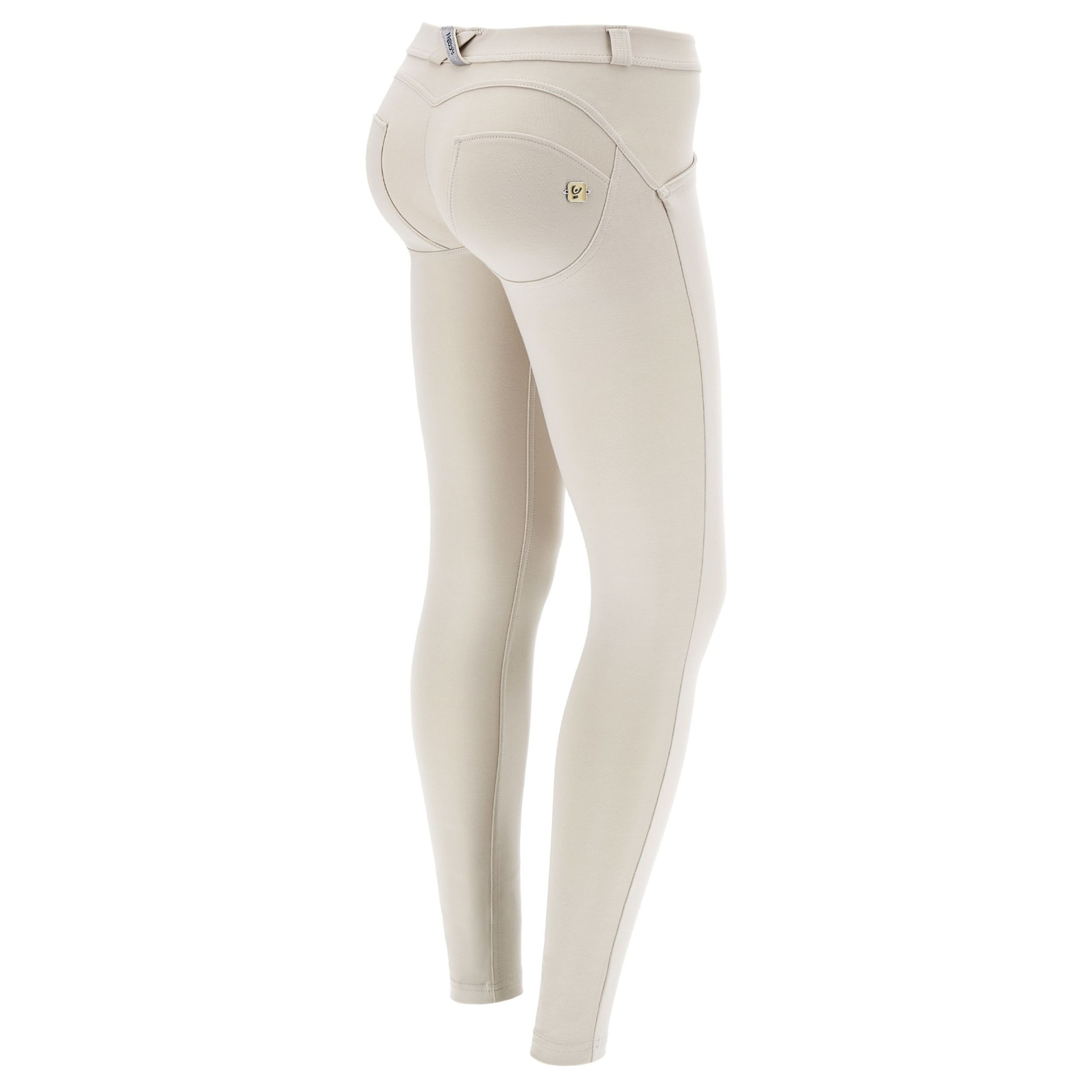 Freddy WR.UP® Damen Push-Up Hose - Low Waist Super Skinny - Light Beige - Z640 Freddy WR.UP® Damen Push-Up Hose - Low Waist Super Skinny - Light Beige - Z640