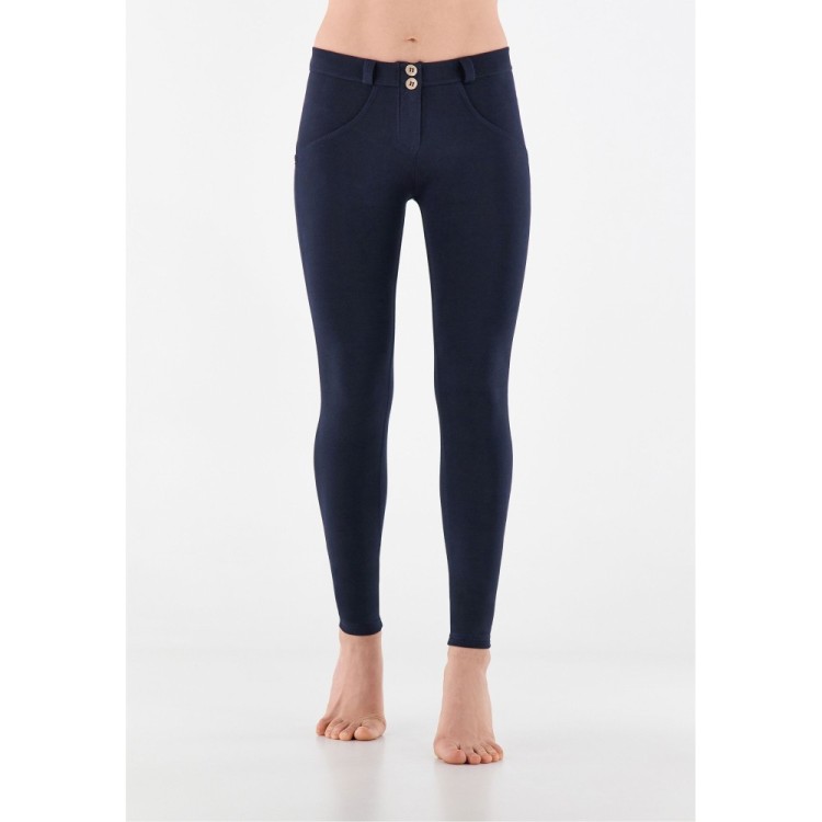 Freddy WR.UP® Push-Up Hose - Regular Waist Super Skinny - Dunkelblau