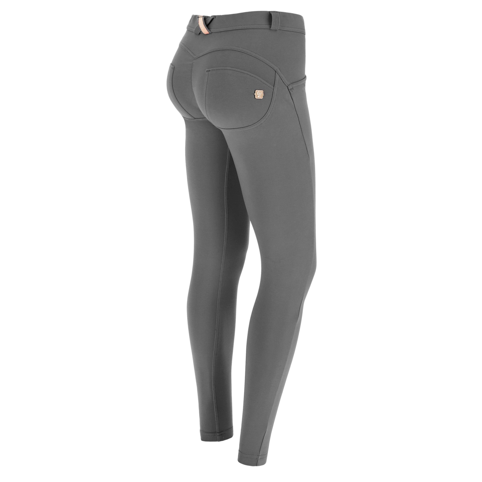 Freddy WR.UP® Damen Push-Up Hose - Regular Waist Super Skinny - Grau Freddy WR.UP® Damen Push-Up Hose - Regular Waist Super Skinny - Grau