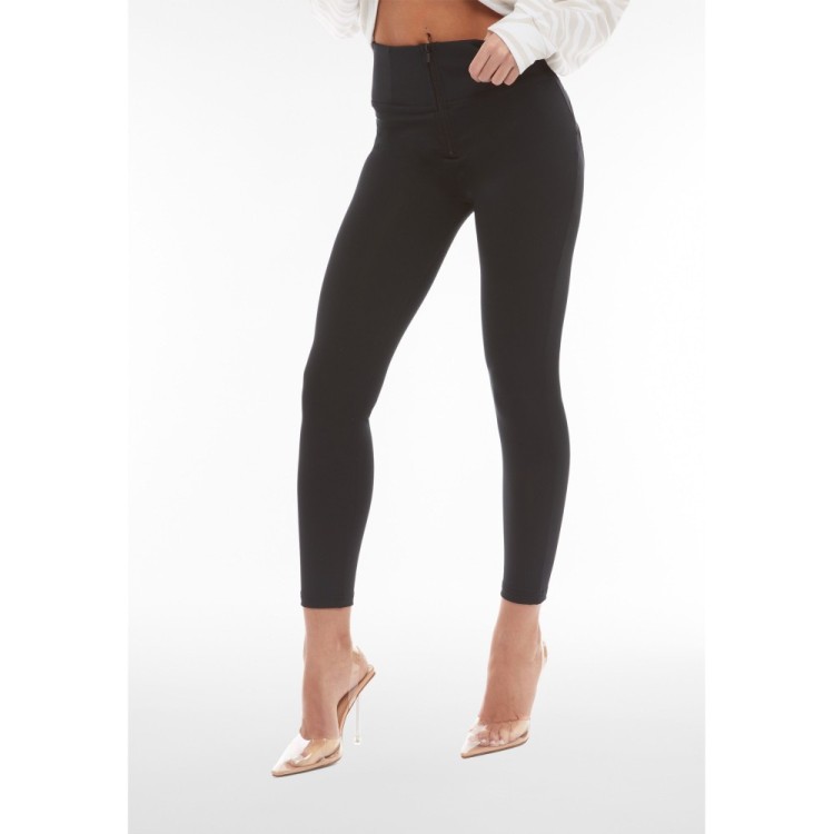 Freddy WR.UP® Tech Damen Push-Up Hose - 7/8 High Waist Super Skinny - Schwarz