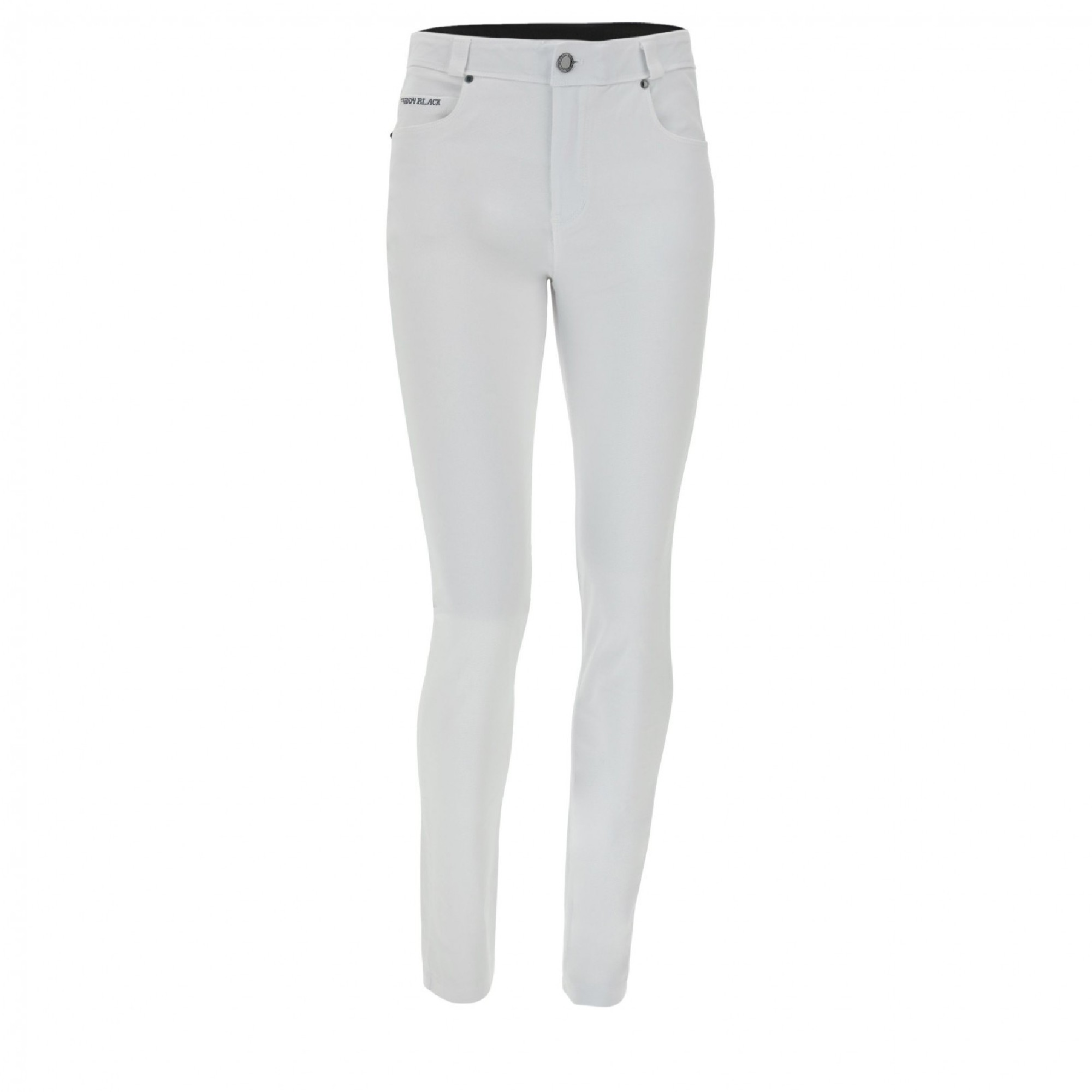 Freddy Fit Jeans - Regular Waist Slim Fit - White - W0 Freddy Fit Jeans - Regular Waist Slim Fit - White - W0