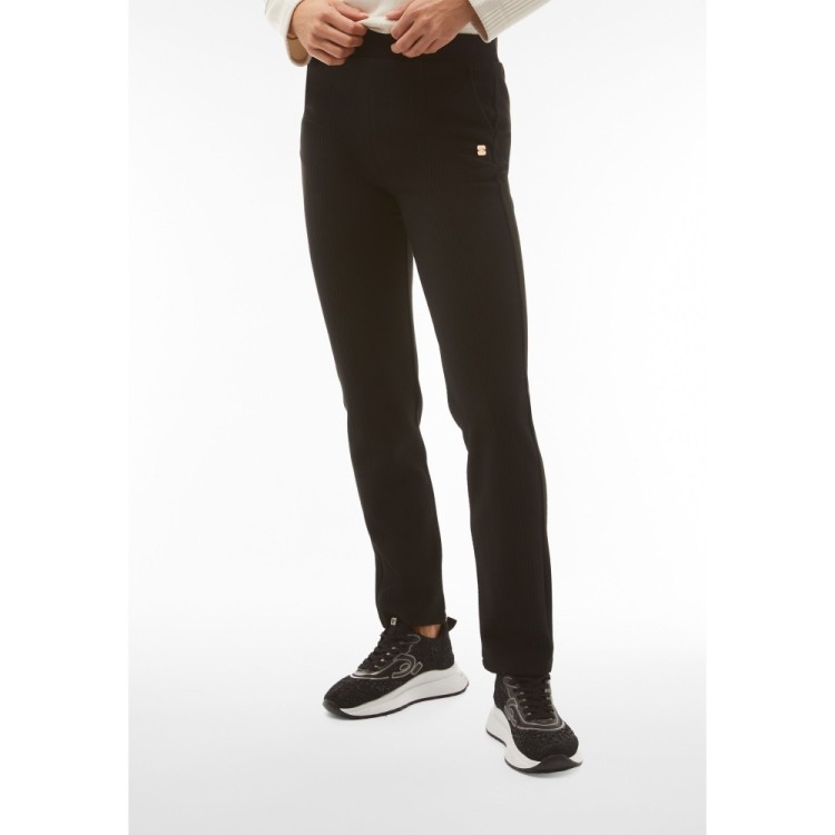 Freddy Lounge Comfort Hose - Straight - Schwarz - N0