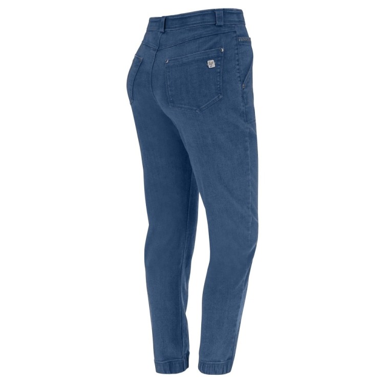 Freddy Fit Jeans - 7/8 High Waist Straight - Clear Denim – Blue Seam - J4B