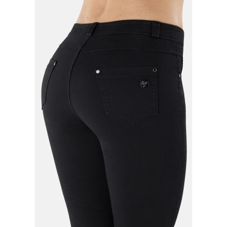 Freddy Fit Jeans - Regular Waist Slim Fit - Black - N0