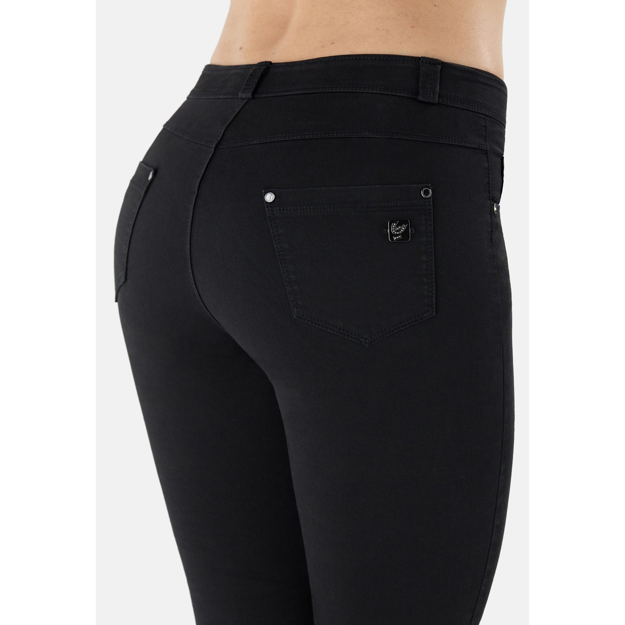 Freddy Fit Jeans - Regular Waist Slim Fit - Black - N0 Freddy Fit Jeans - Regular Waist Slim Fit - Black - N0