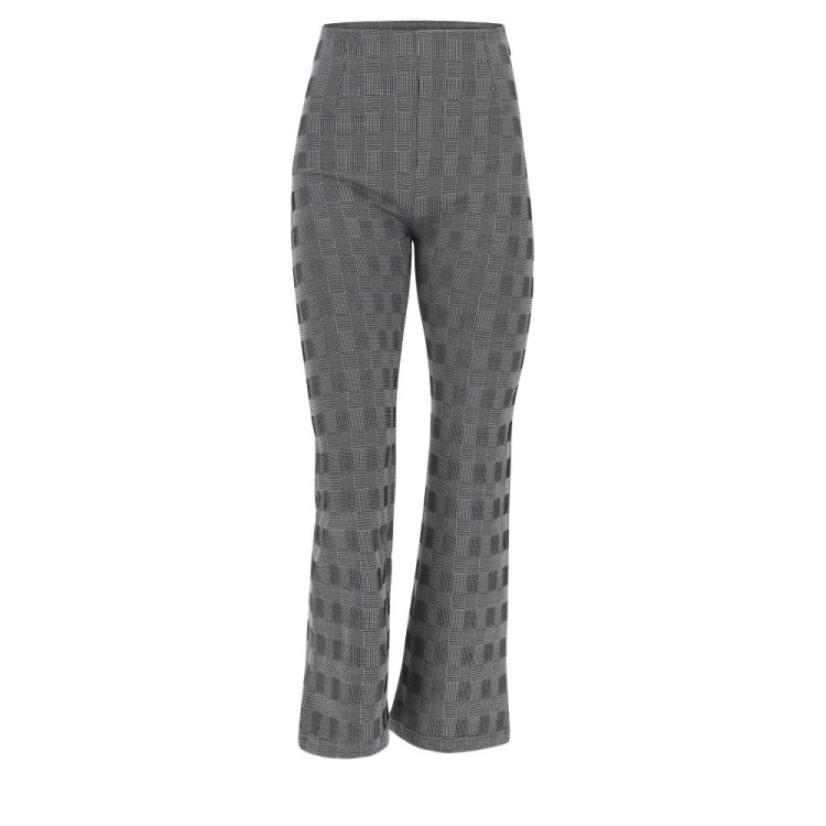 Freddy WR.UP® Eco - 7/8 High Waist Cropped Wide Leg - Prince of Galles - NW10