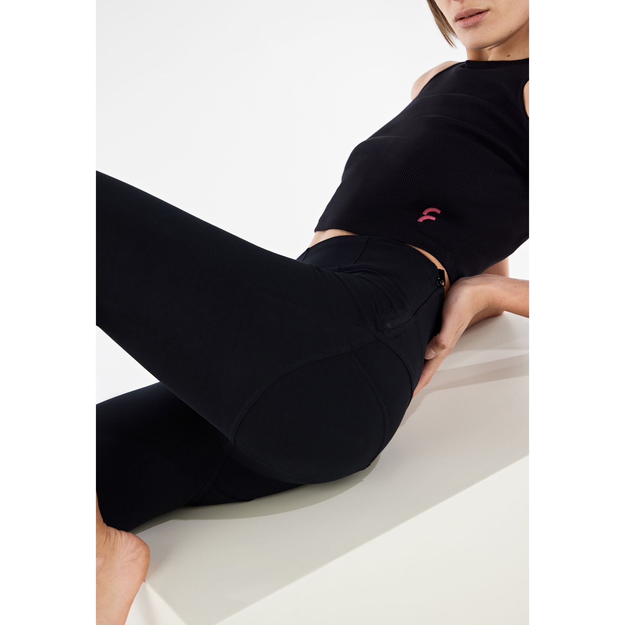 Freddy Fit Jeans - Regular Waist Slim Fit - Black - N0 Freddy Fit Jeans - Regular Waist Slim Fit - Black - N0