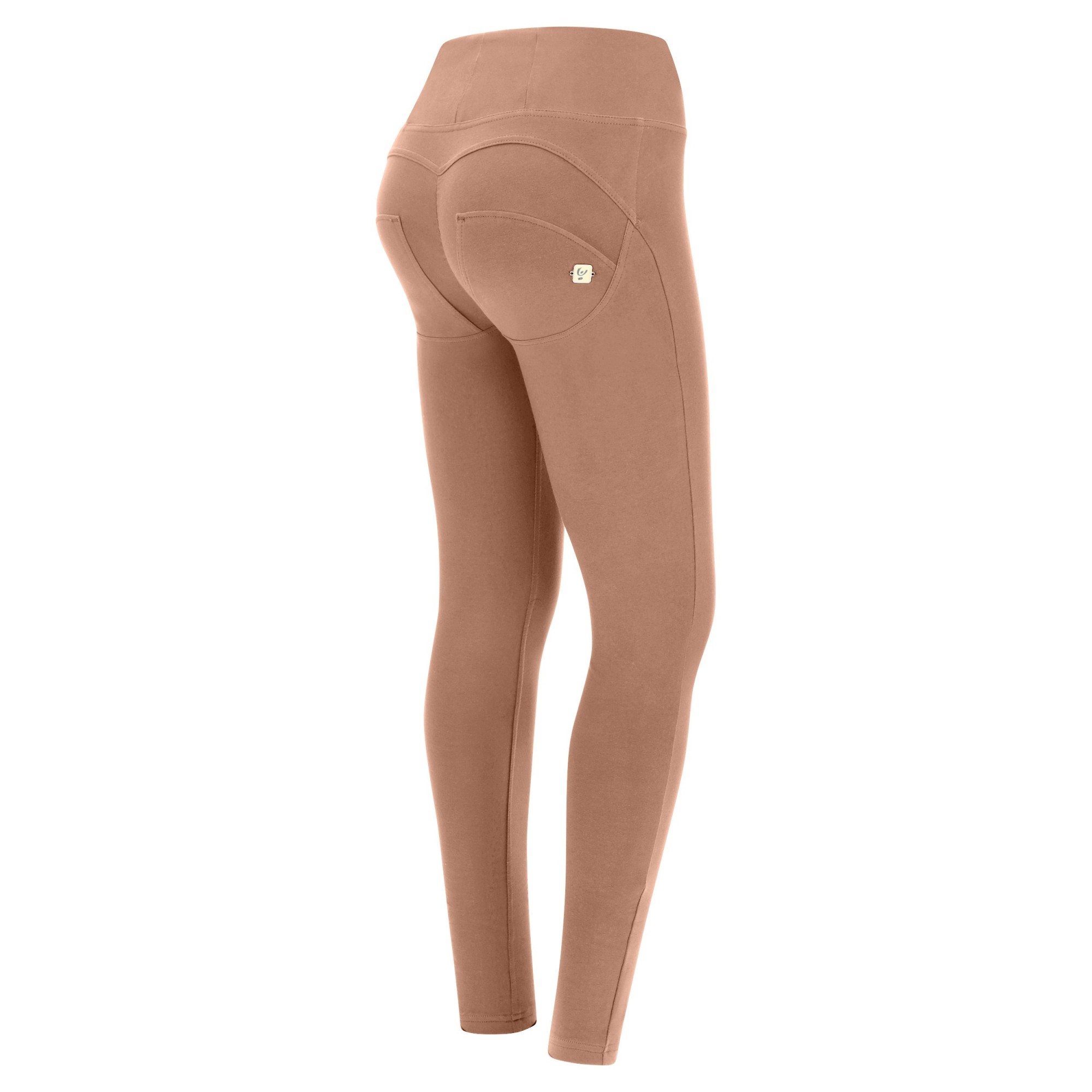 Freddy WR.UP® Damen Push-Up Hose - High Waist Super Skinny - Dunkelbeige - P80 Freddy WR.UP® Damen Push-Up Hose - High Waist Super Skinny - Dunkelbeige - P80