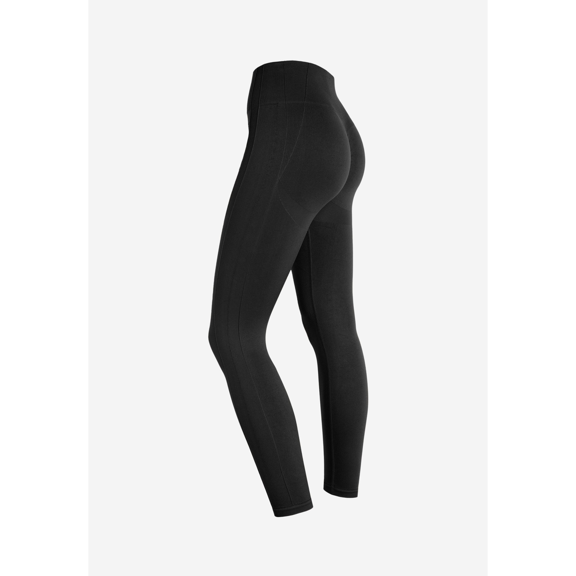 Freddy Seamless Sport Leggings - 7/8-Länge - High Waist - Schwarz - N0 Freddy Seamless Sport Leggings - 7/8-Länge - High Waist - Schwarz - N0