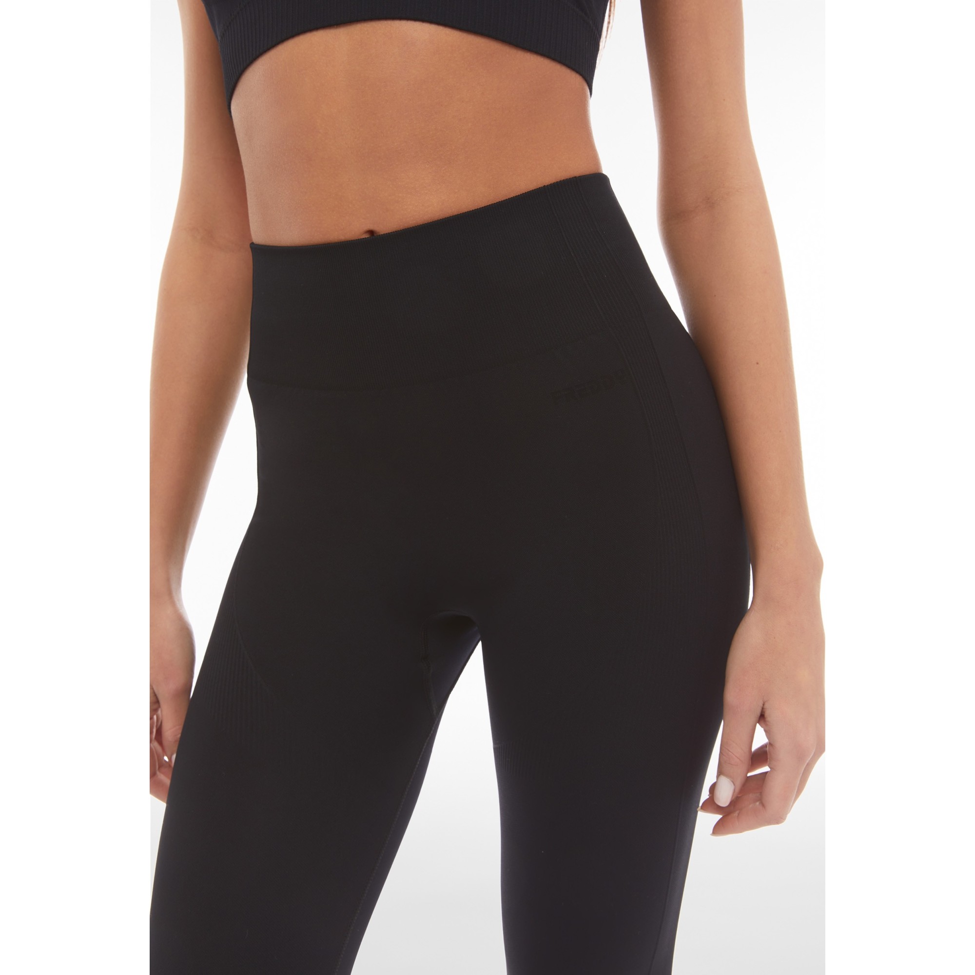 Freddy Seamless Sport Leggings - 7/8-Länge - High Waist - Schwarz - N0 Freddy Seamless Sport Leggings - 7/8-Länge - High Waist - Schwarz - N0