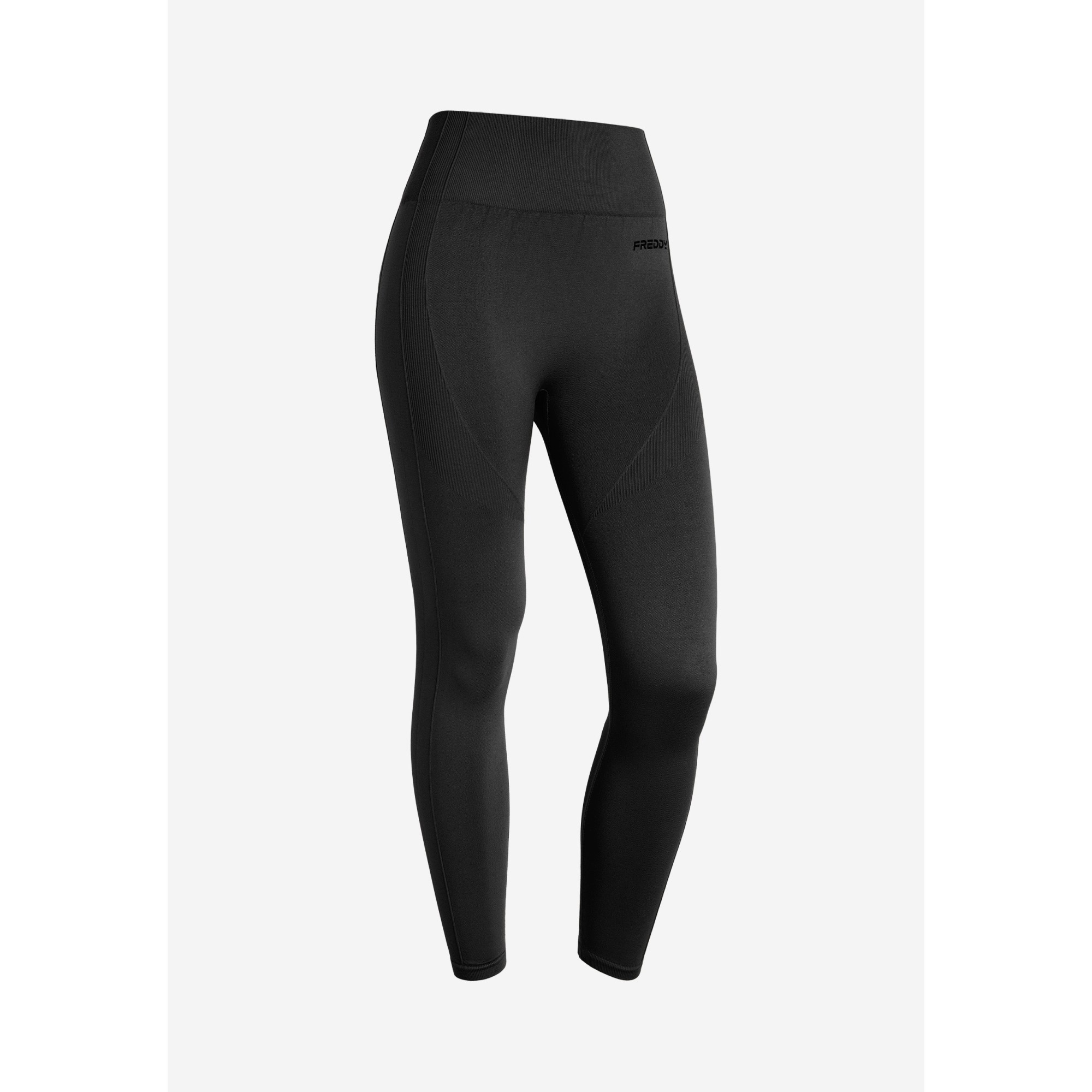 Freddy Seamless Sport Leggings - 7/8-Länge - High Waist - Schwarz - N0 Freddy Seamless Sport Leggings - 7/8-Länge - High Waist - Schwarz - N0
