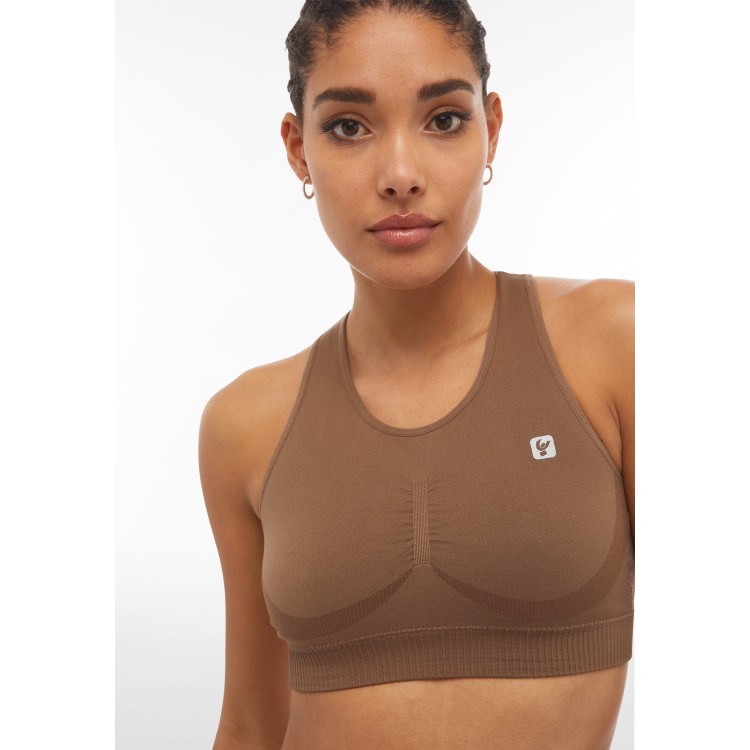 Freddy Seamless Sport Top - Brown - M105