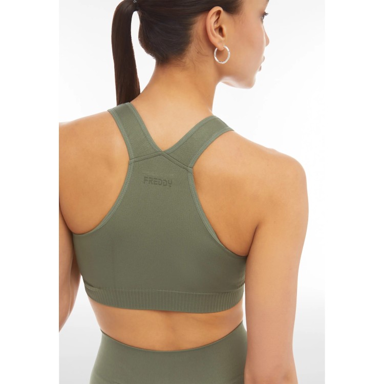 Freddy Seamless Sport Top - Green - V52