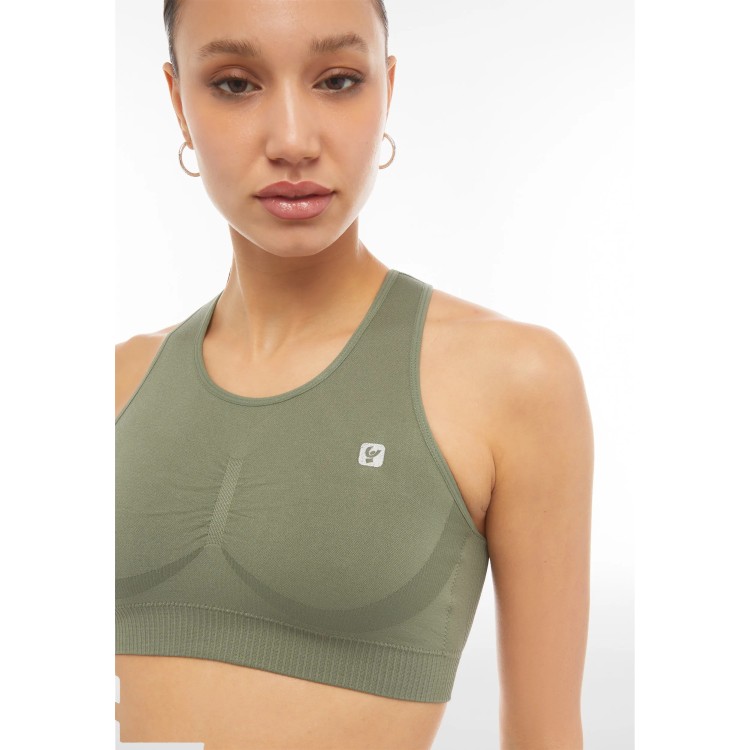 Freddy Seamless Sport Top - Green - V52