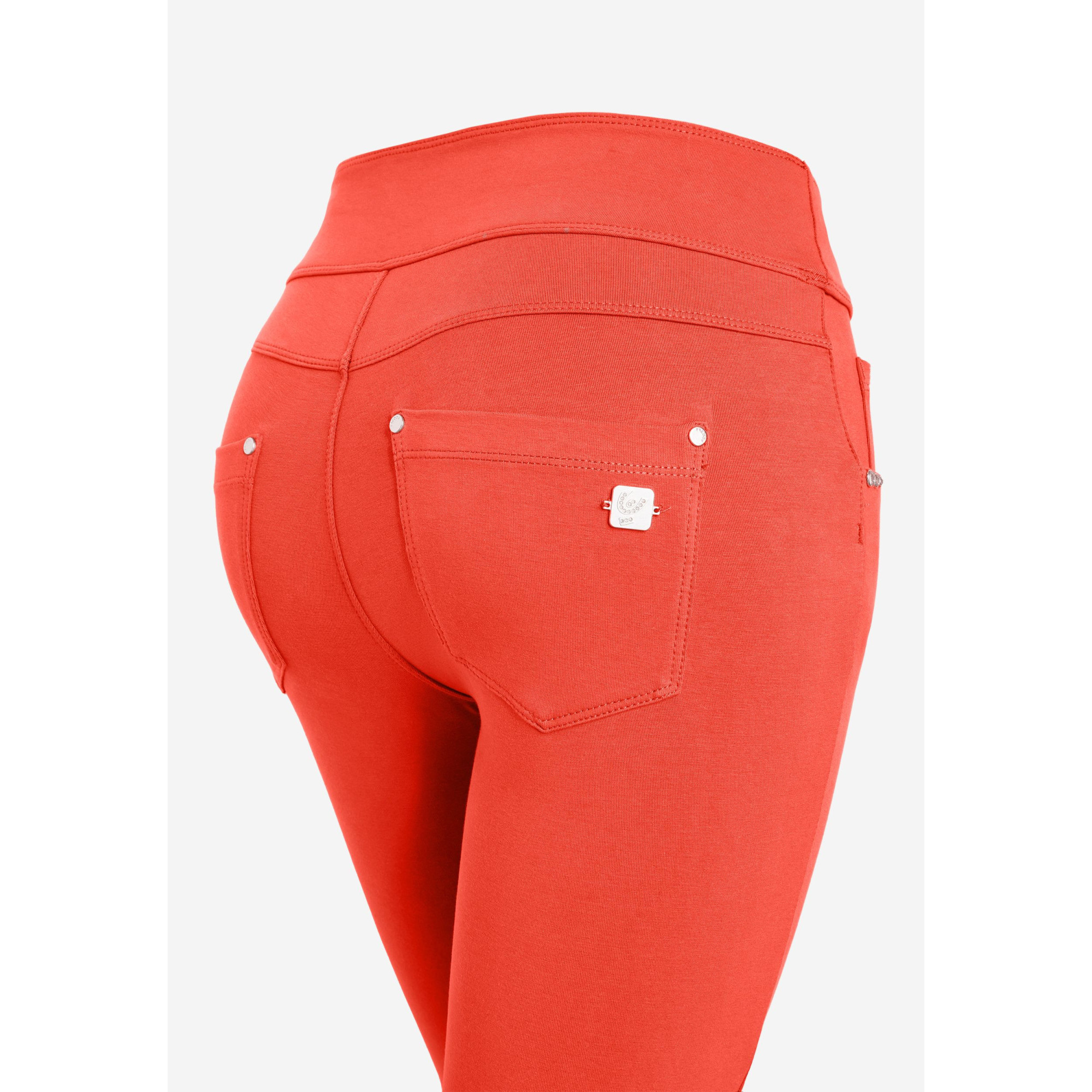 Freddy N.O.W.® Yoga Eco Damen Comfort Hose - Mid Waist Skinny - Rot Freddy N.O.W.® Yoga Eco Damen Comfort Hose - Mid Waist Skinny - Rot