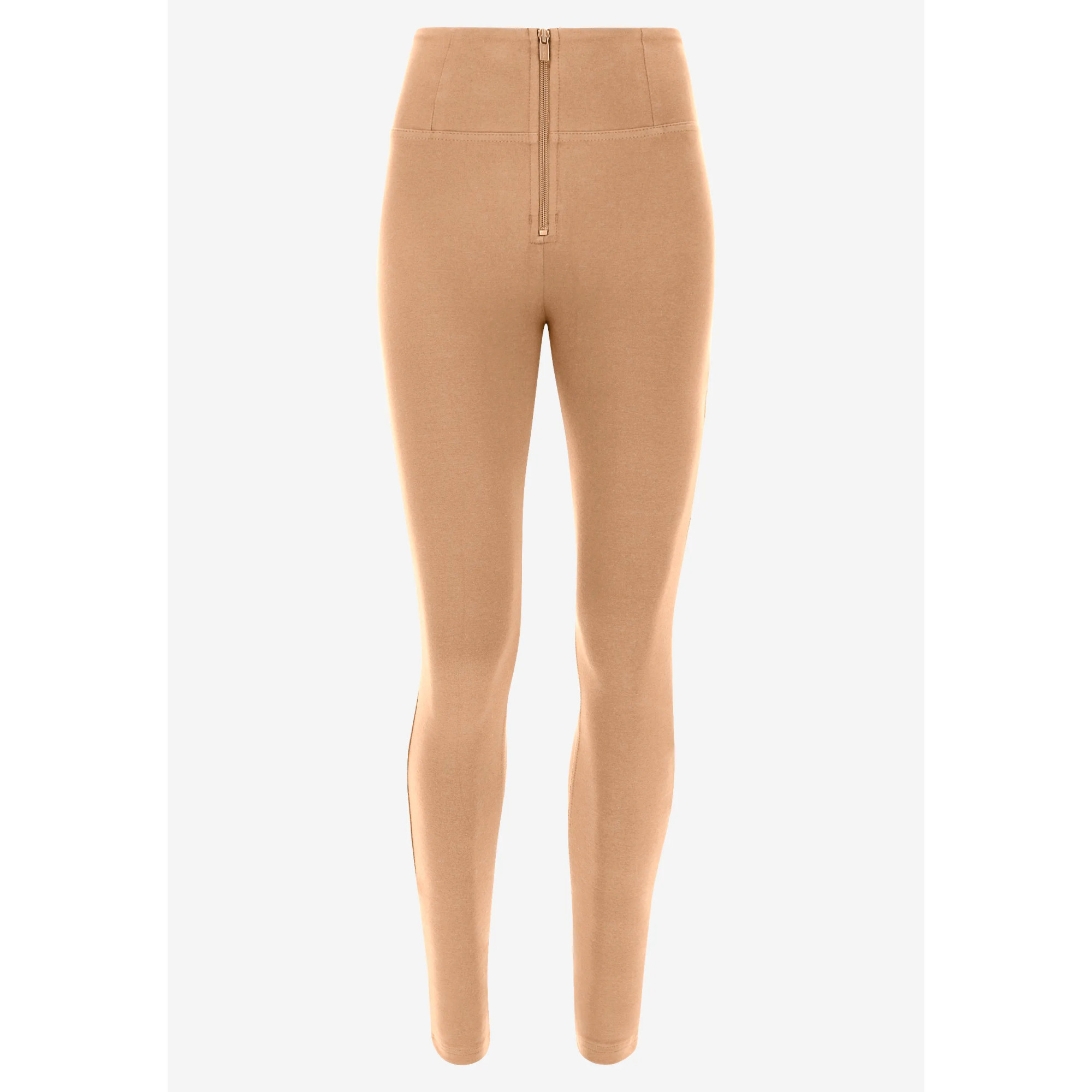 Freddy WR.UP® Damen Push-Up Hose - High Waist Skinny - Hellbraun - M44 Freddy WR.UP® Damen Push-Up Hose - High Waist Skinny - Hellbraun - M44