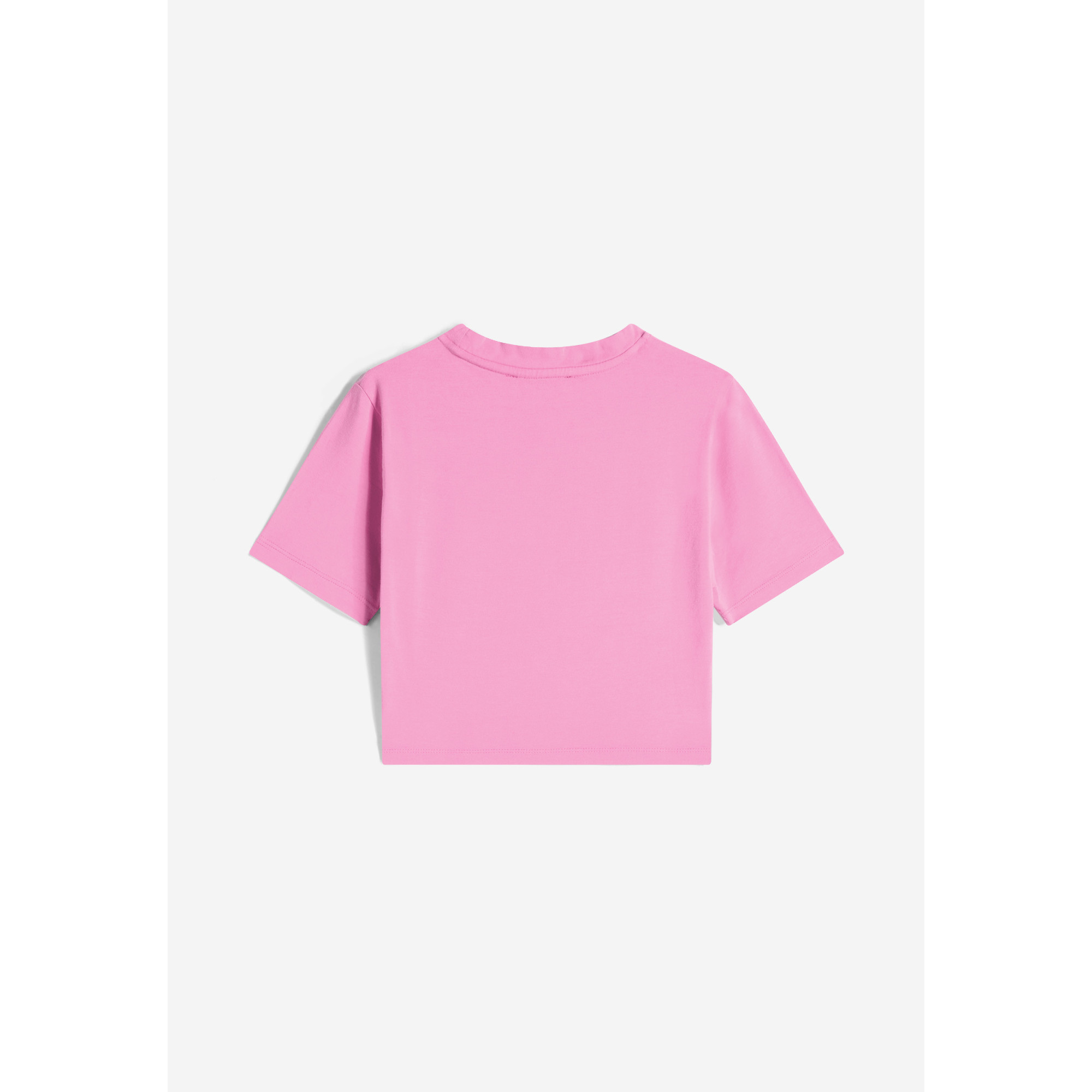 Freddy Slim-Fit Damen Crop Top - Garment-Dyed - Pink - P104X Freddy Slim-Fit Damen Crop Top - Garment-Dyed - Pink - P104X