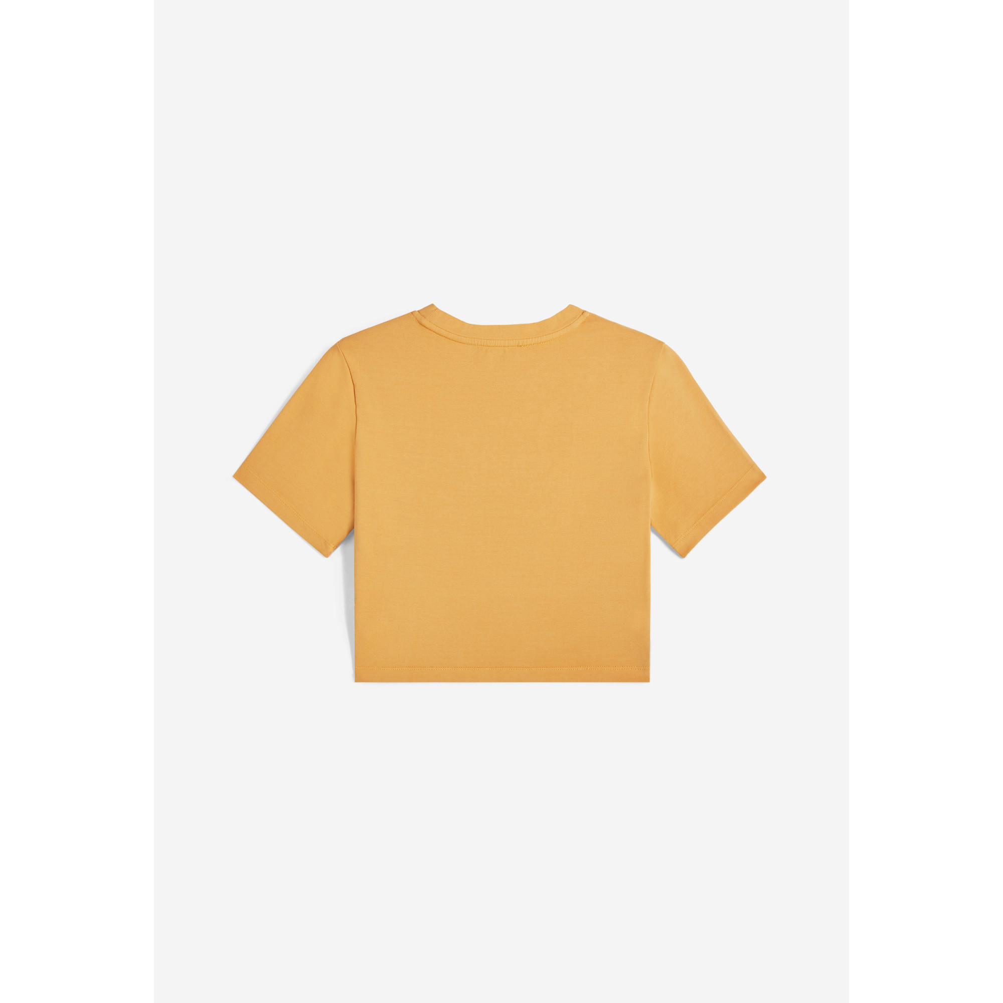Freddy Slim-Fit Damen Crop Top - Garment-Dyed - Orange Freddy Slim-Fit Damen Crop Top - Garment-Dyed - Orange