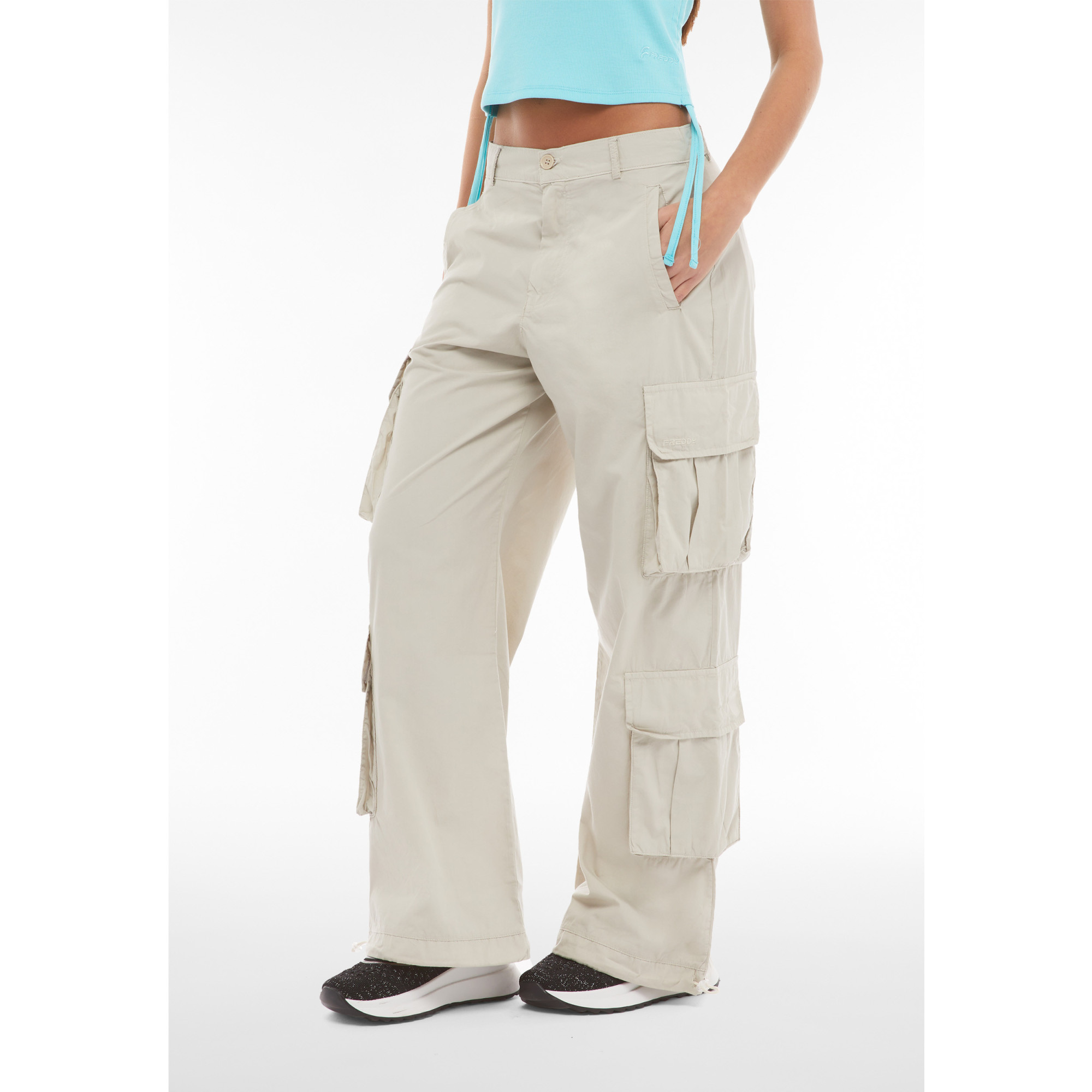 Freddy Cargohosen - Baggy - Flachsfarben Freddy Cargohosen - Baggy - Flachsfarben