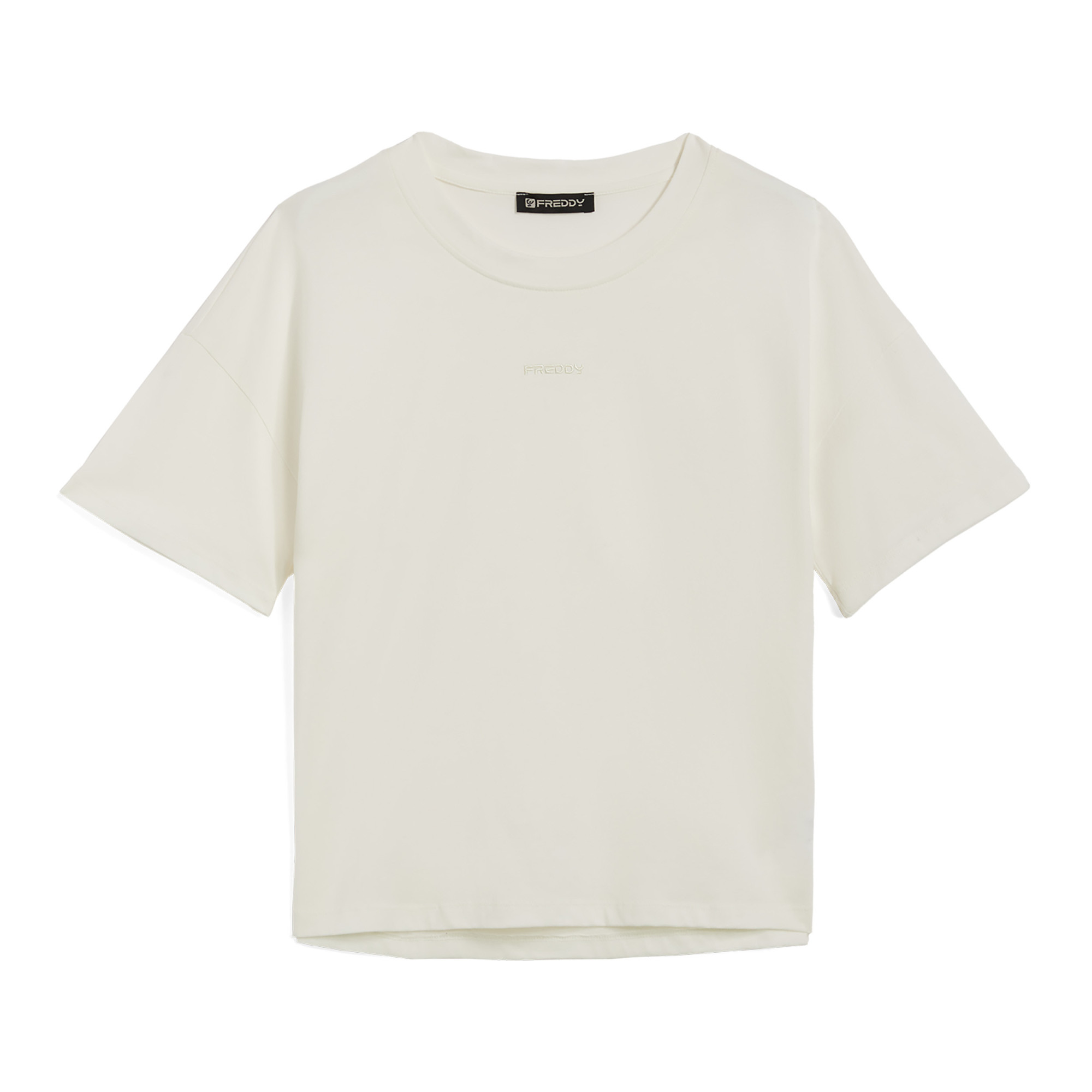 Freddy T-Shirt - Comfort Fit - Weiß Freddy T-Shirt - Comfort Fit - Weiß