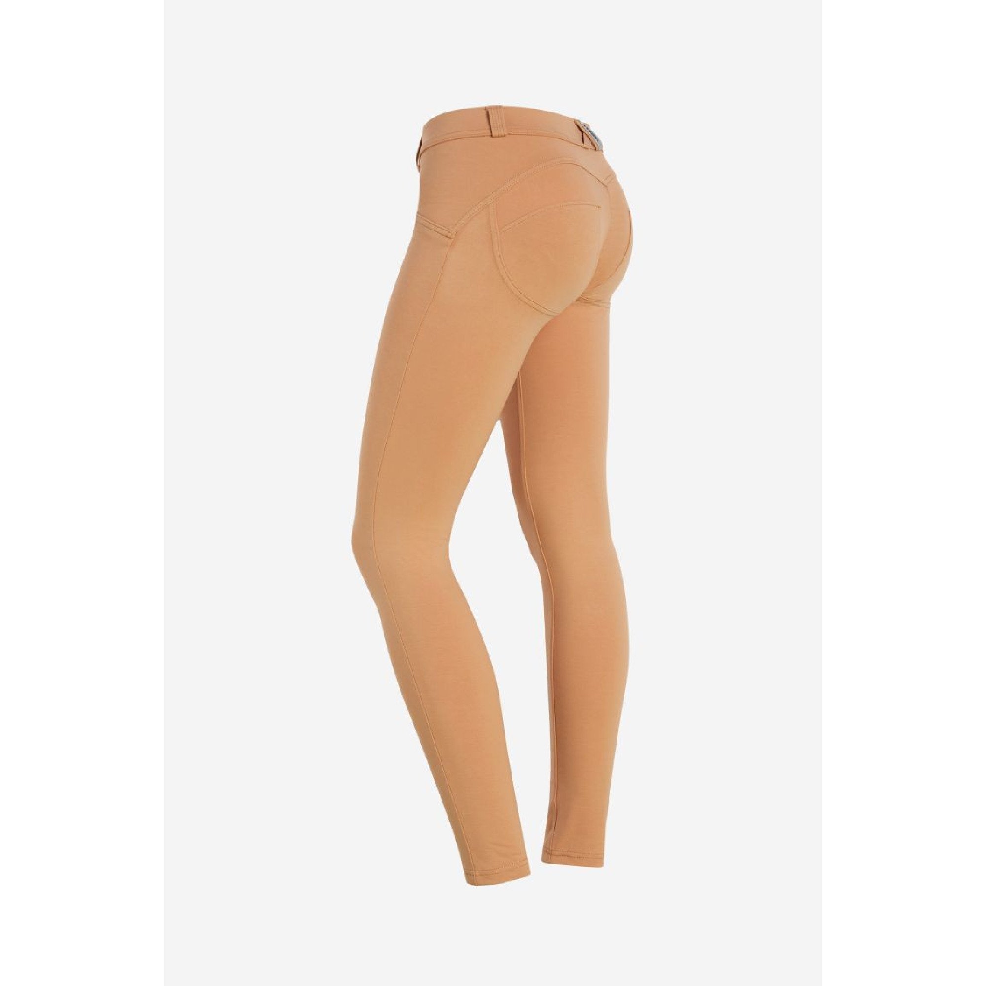 Freddy WR.UP® Damen Push-Up Hose - Low Waist Skinny - Hellbraun - M44 Freddy WR.UP® Damen Push-Up Hose - Low Waist Skinny - Hellbraun - M44