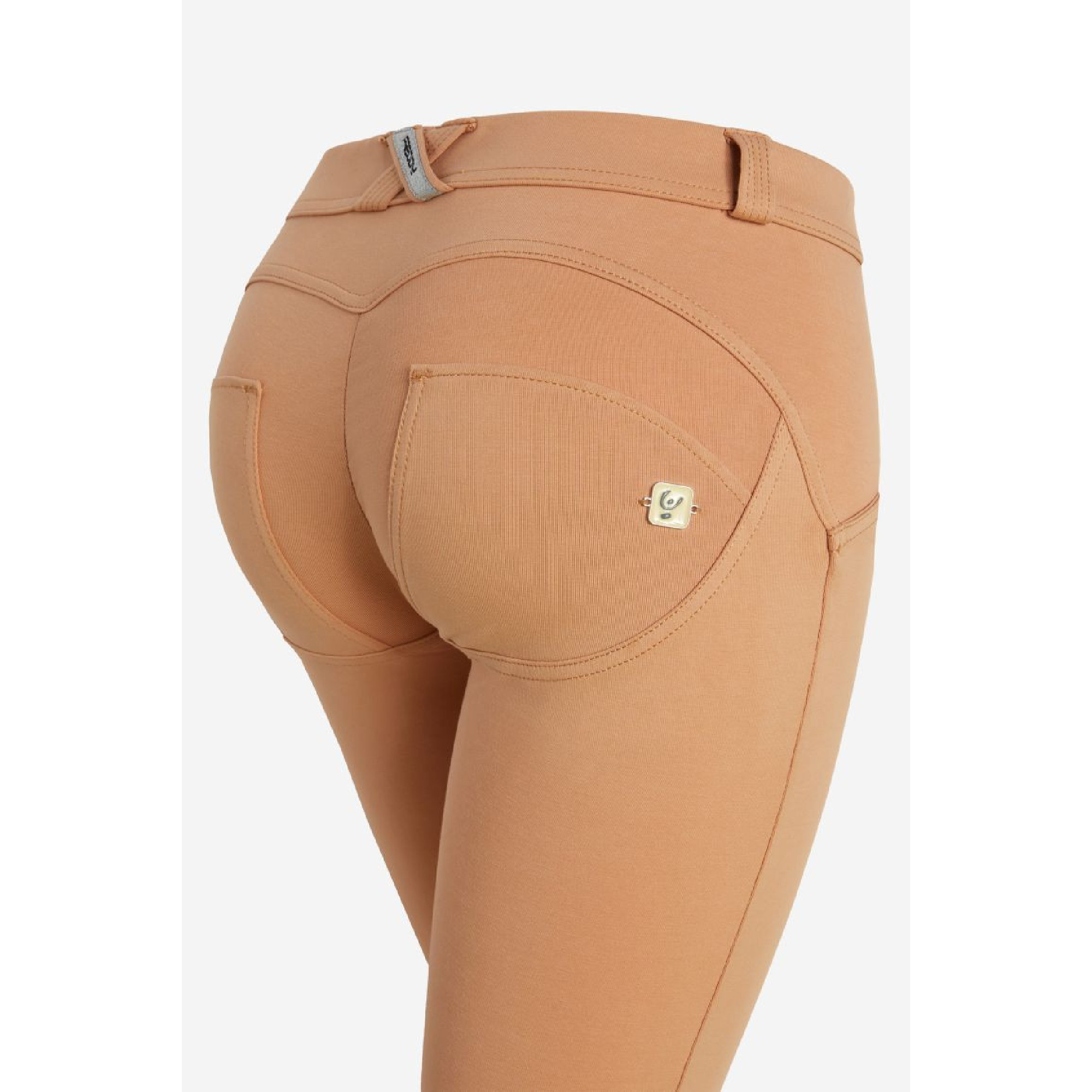 Freddy WR.UP® Damen Push-Up Hose - Low Waist Skinny - Hellbraun - M44 Freddy WR.UP® Damen Push-Up Hose - Low Waist Skinny - Hellbraun - M44