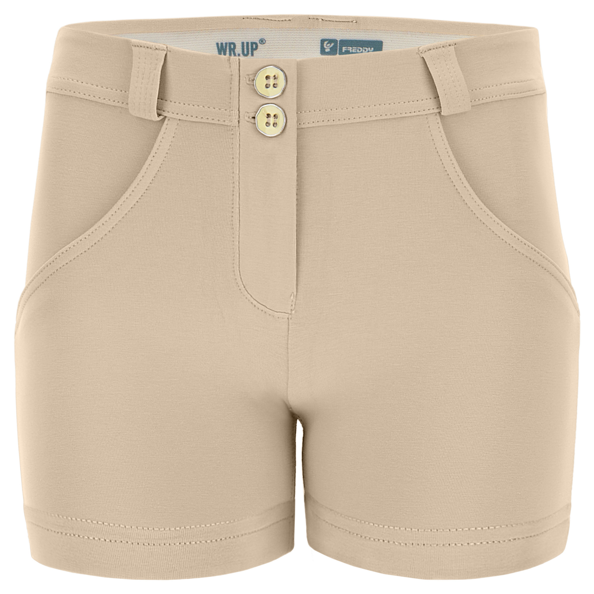 Freddy WR.UP® Damen Push-Up Shorts - Regular Waist - Beige Freddy WR.UP® Damen Push-Up Shorts - Regular Waist - Beige