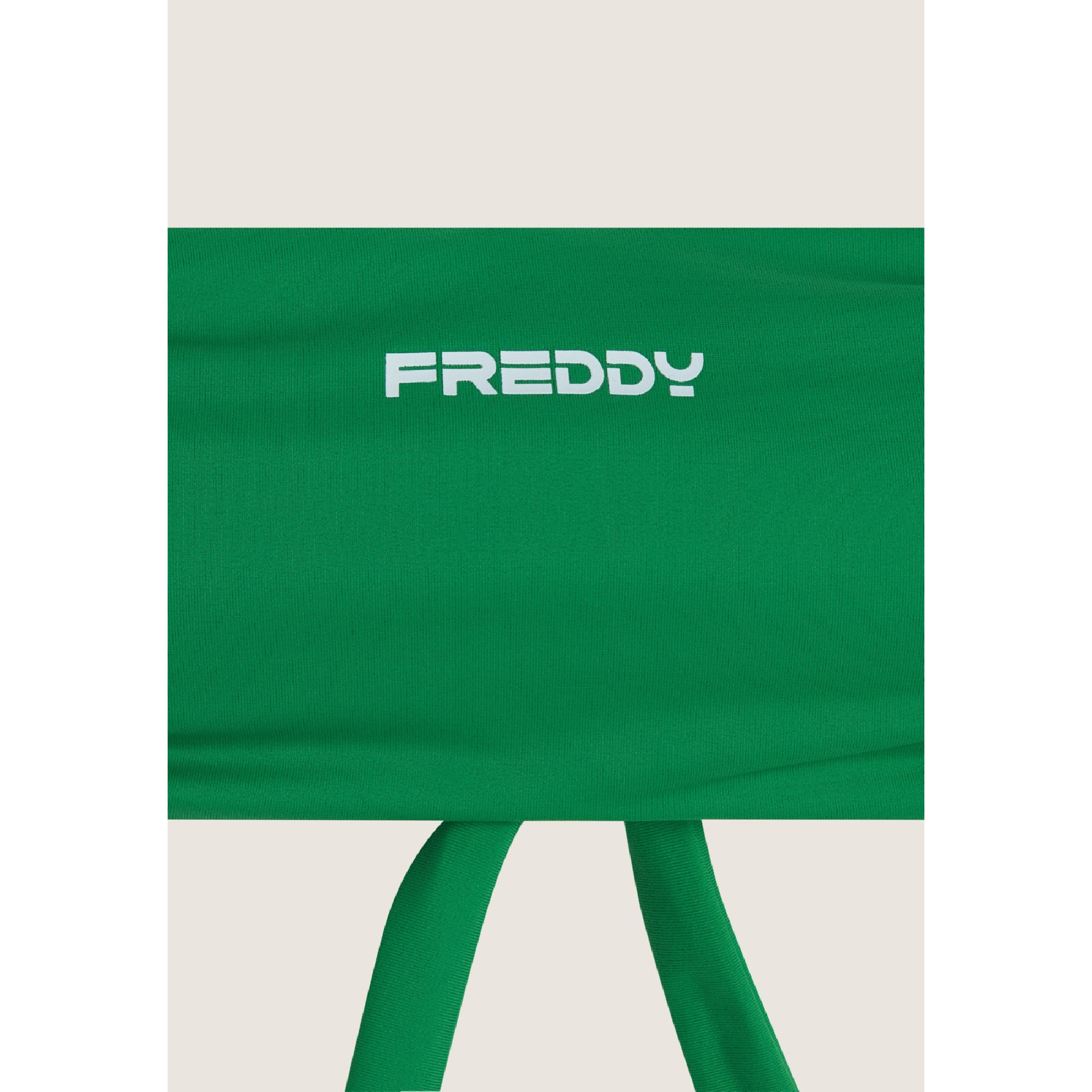 Freddy Bandeau-Bikinioberteil mit Freddy Logo - GREEN Freddy Bandeau-Bikinioberteil mit Freddy Logo - GREEN