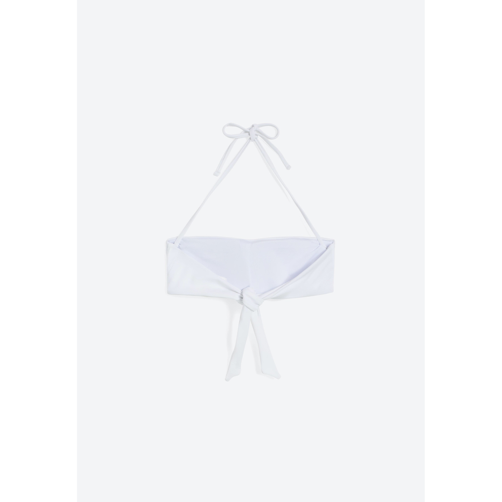 Freddy Bandeau-Bikinioberteil mit Freddy Logo - WHITE Freddy Bandeau-Bikinioberteil mit Freddy Logo - WHITE