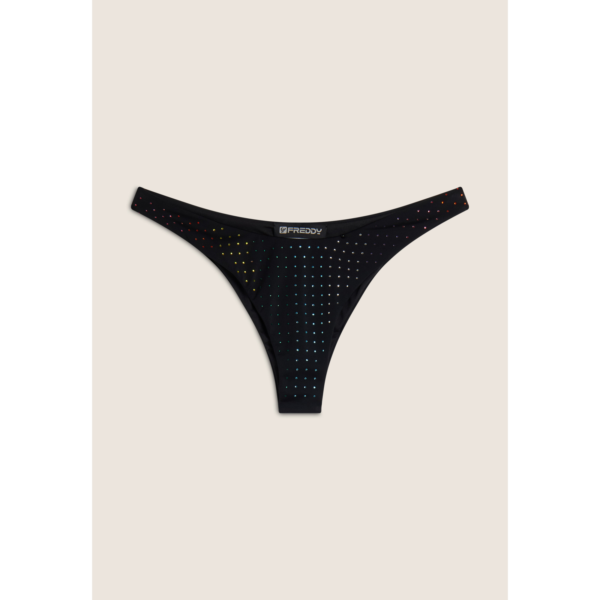 Freddy Bikinihose mit Strassverzierung - BLACK Freddy Bikinihose mit Strassverzierung - BLACK
