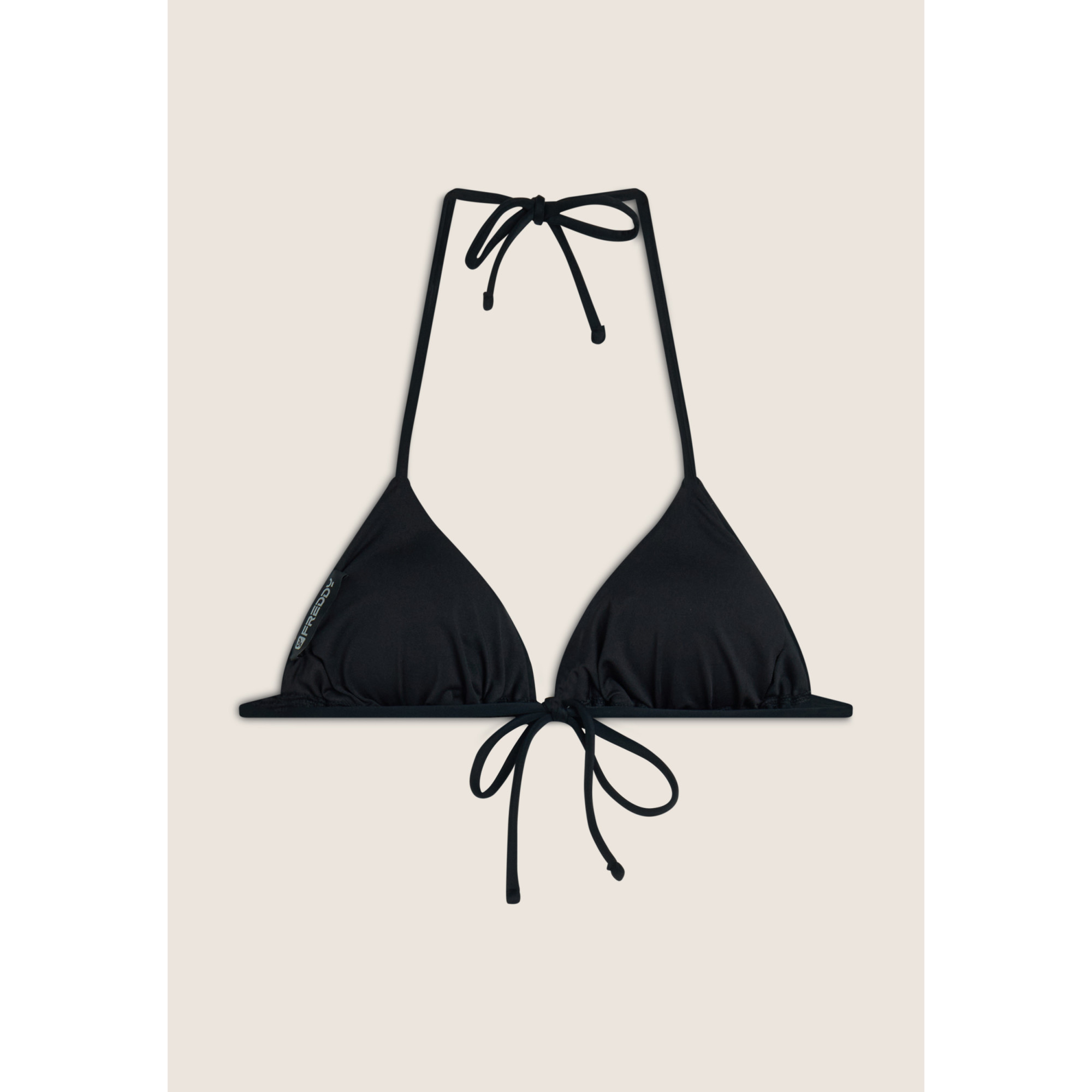 Freddy Triangel-Bikinioberteil mit Strassverzierung - BLACK Freddy Triangel-Bikinioberteil mit Strassverzierung - BLACK