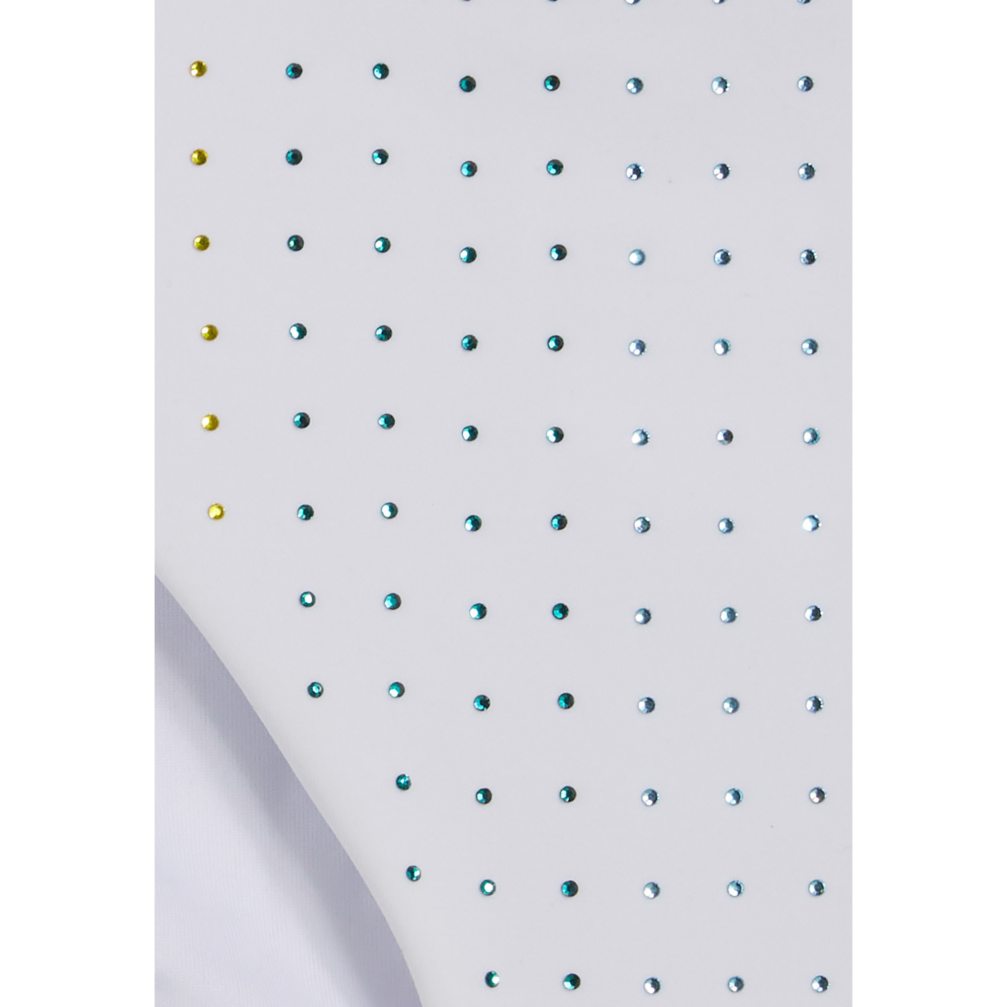 Freddy Bikinihose mit Strassverzierung - An den Seiten gebunden - WHITE Freddy Bikinihose mit Strassverzierung - An den Seiten gebunden - WHITE