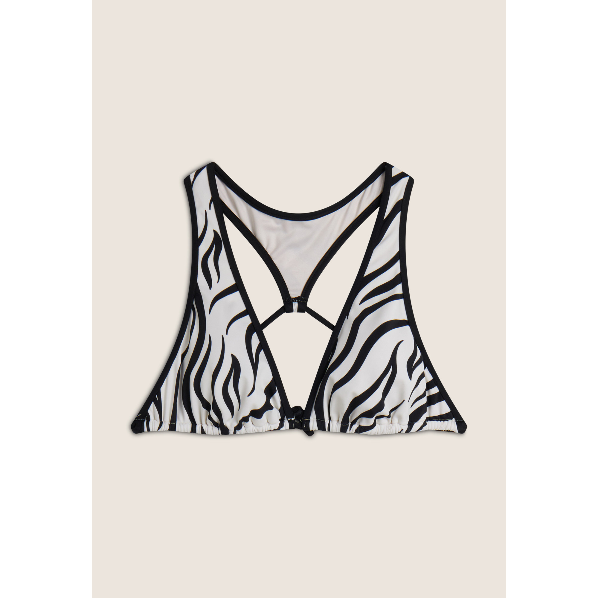 Freddy Triangel-Bikinioberteil mit Zebramuster - ZEBRA Freddy Triangel-Bikinioberteil mit Zebramuster - ZEBRA