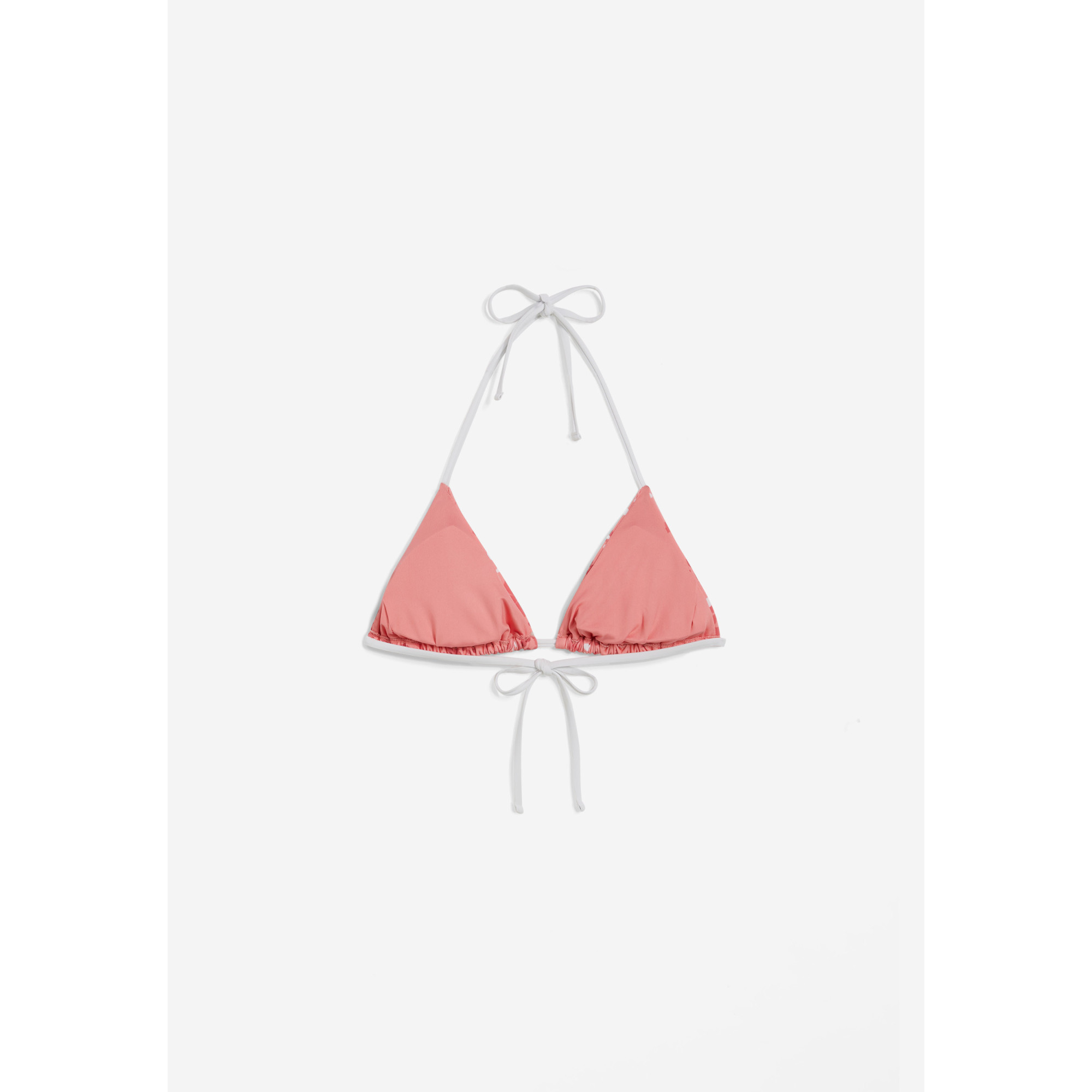 Freddy Triangel-Bikinioberteil mit Blumenmuster - CORAL Freddy Triangel-Bikinioberteil mit Blumenmuster - CORAL