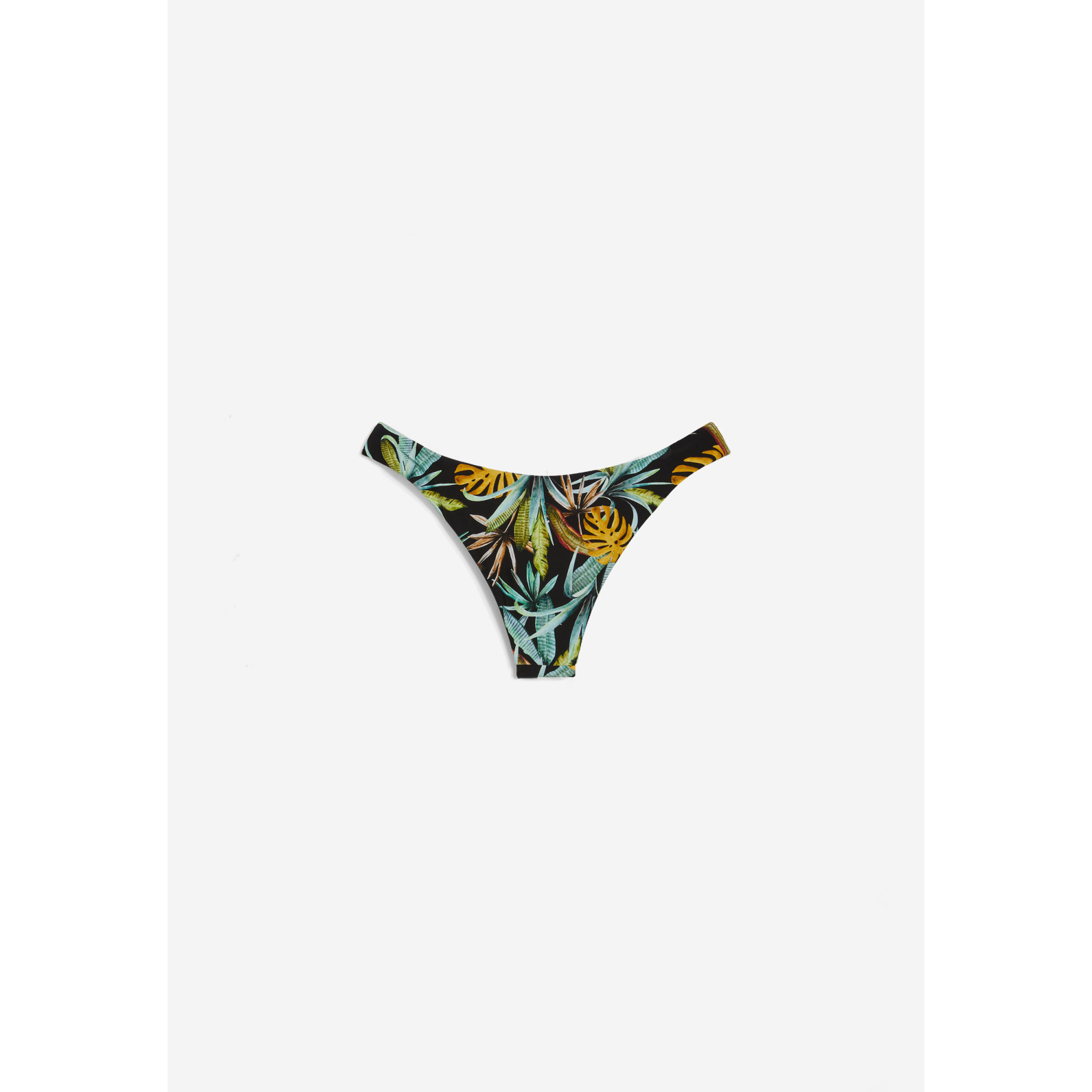 Freddy Bikinihose mit tropischem Print - BLACK Freddy Bikinihose mit tropischem Print - BLACK