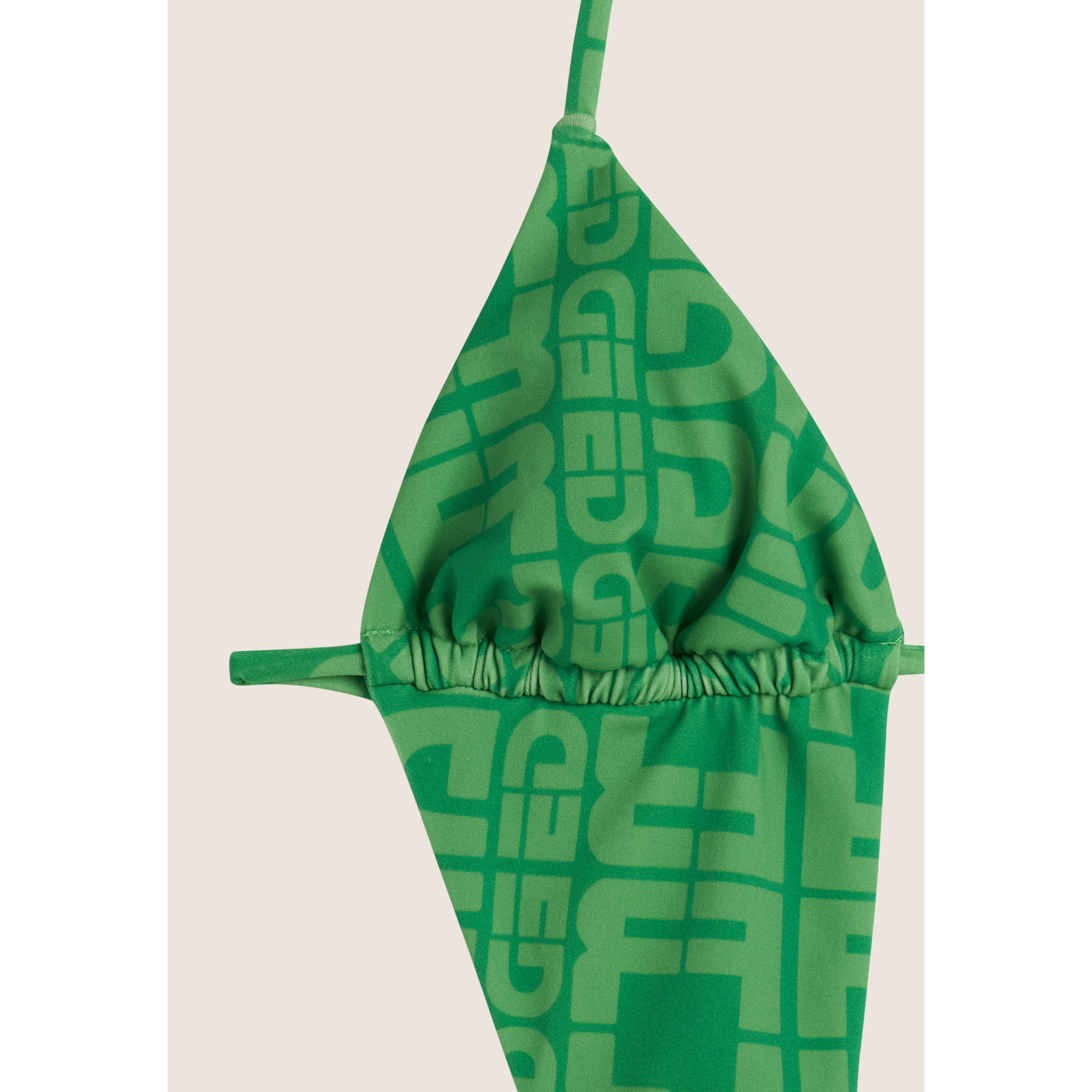 Freddy Einteiliger Badeanzug mit Cut-outs und Allover-Logo-Print - GREEN Freddy Einteiliger Badeanzug mit Cut-outs und Allover-Logo-Print - GREEN