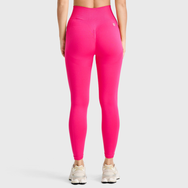 Freddy Seamless Sport Leggings - 7/8-Länge - High Waist - Pink - F103