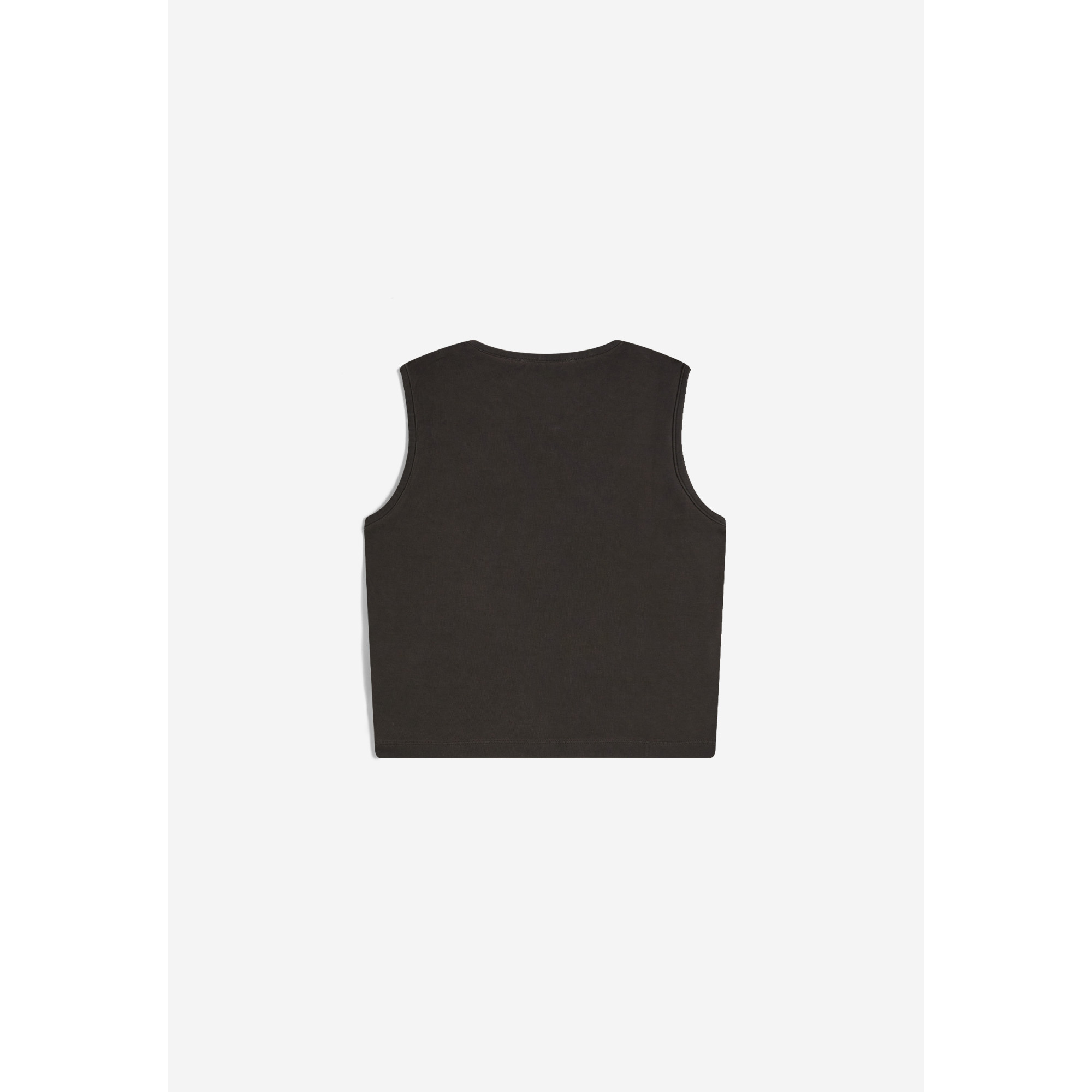 Freddy Crop Top - Cold Dyed - Schwarz Freddy Crop Top - Cold Dyed - Schwarz