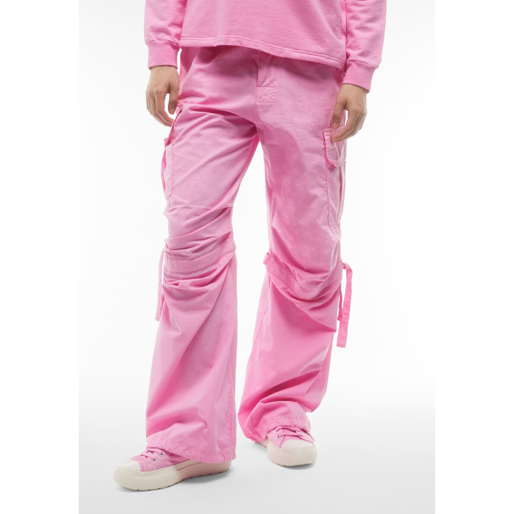 Freddy Cargohosen - Garment Dyed - Pink - P104X