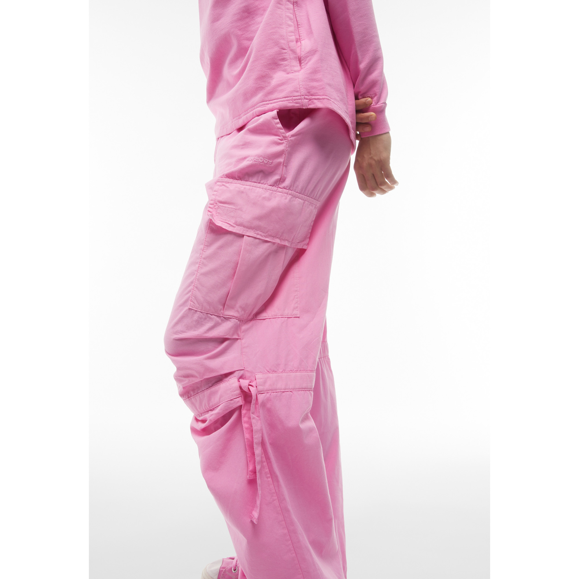 Freddy Cargohosen - Garment Dyed - Pink - P104X Freddy Cargohosen - Garment Dyed - Pink - P104X