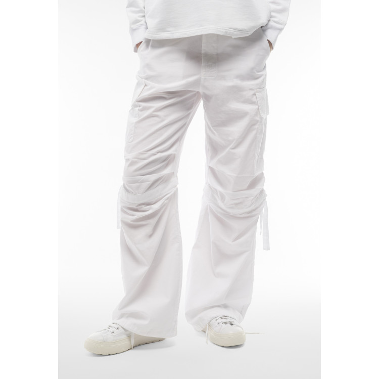 Freddy Cargohosen - Garment Dyed - Weiß