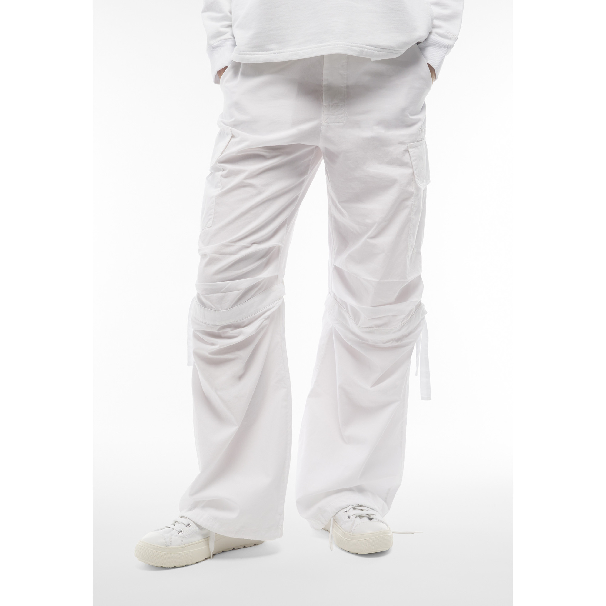 Freddy Cargohosen - Garment Dyed - Weiß Freddy Cargohosen - Garment Dyed - Weiß
