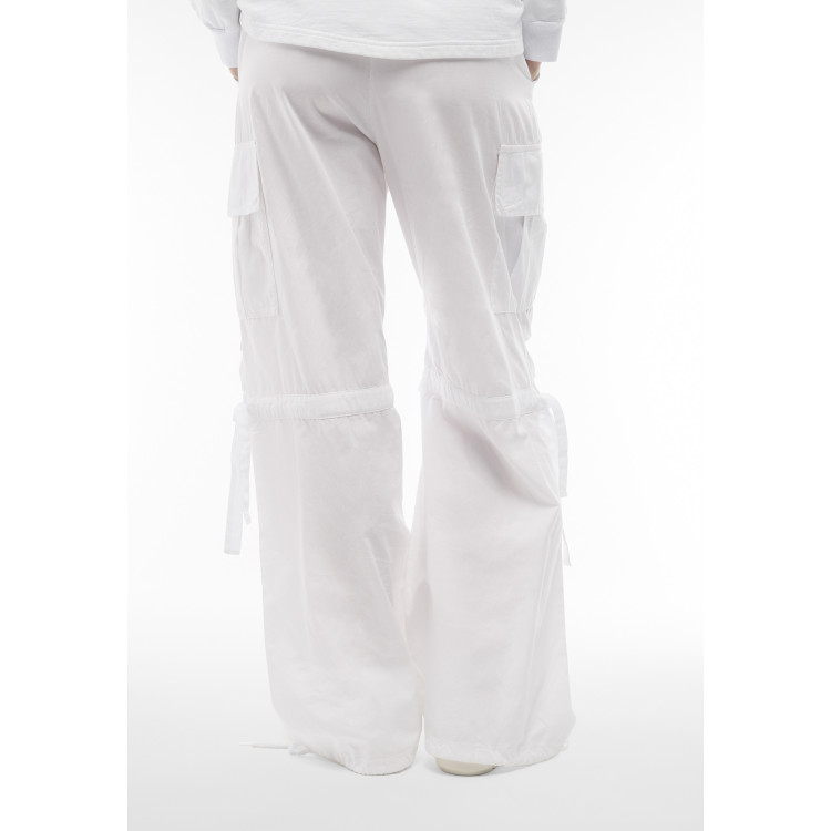 Freddy Cargohosen - Garment Dyed - Weiß