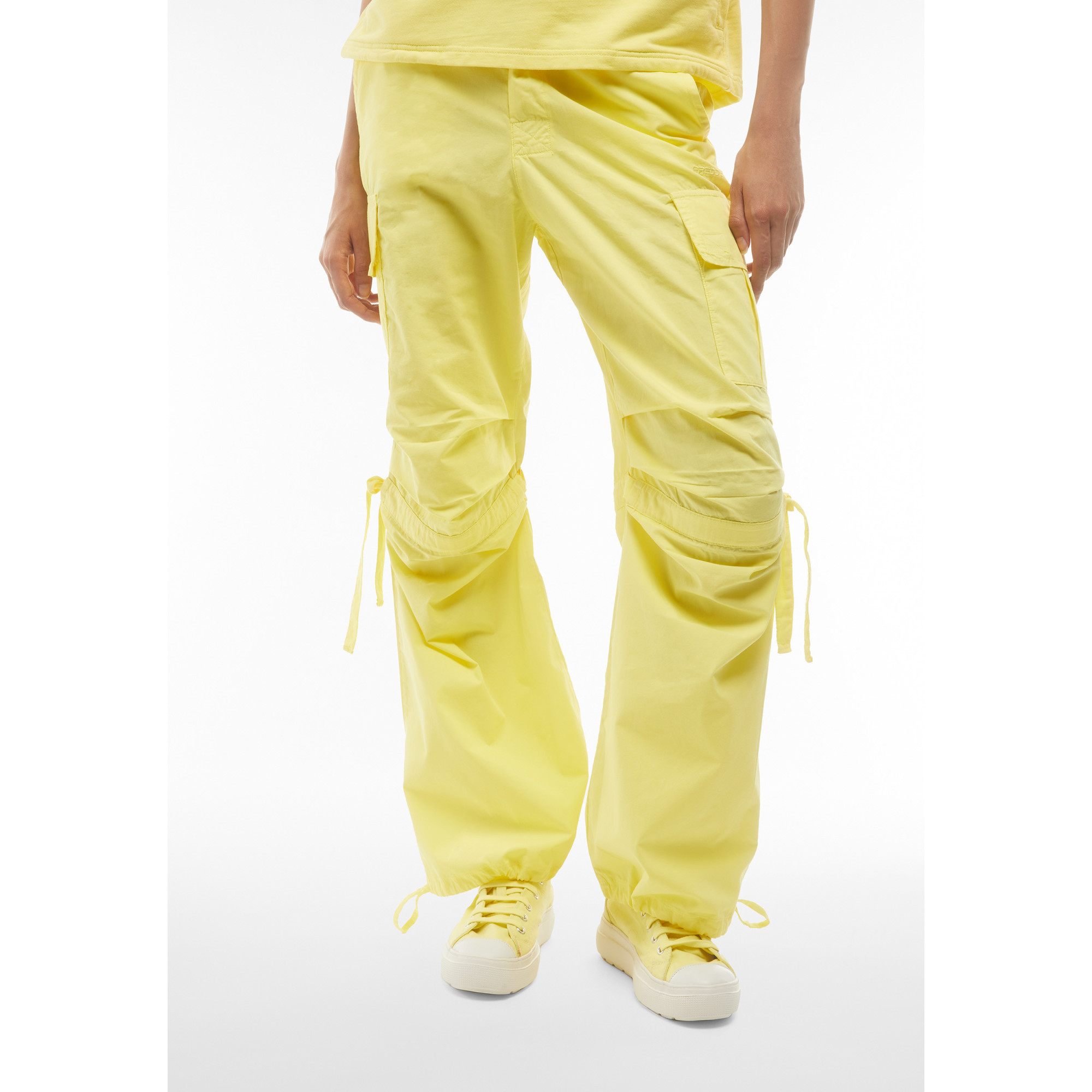 Freddy Cargohosen - Garment Dyed - Gelb Freddy Cargohosen - Garment Dyed - Gelb