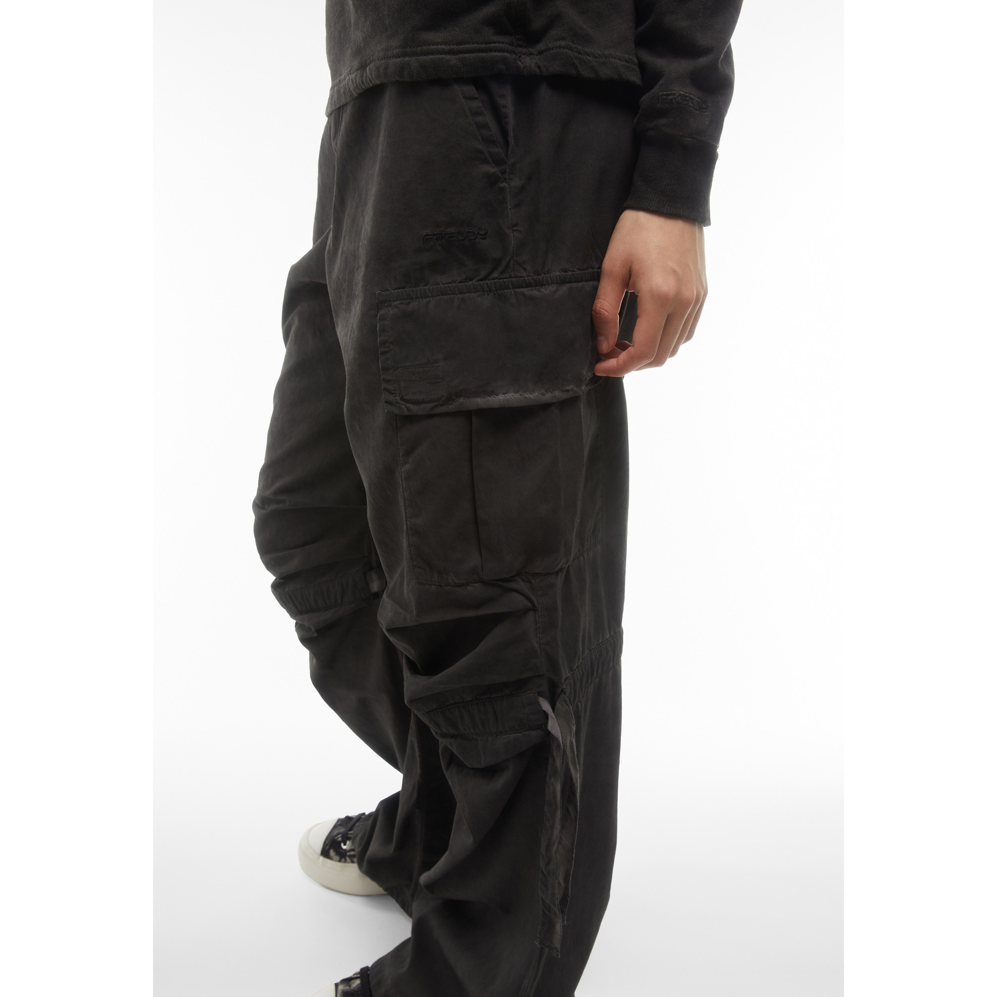 Freddy Cargohosen - Cold Dyed - Schwarz Freddy Cargohosen - Cold Dyed - Schwarz