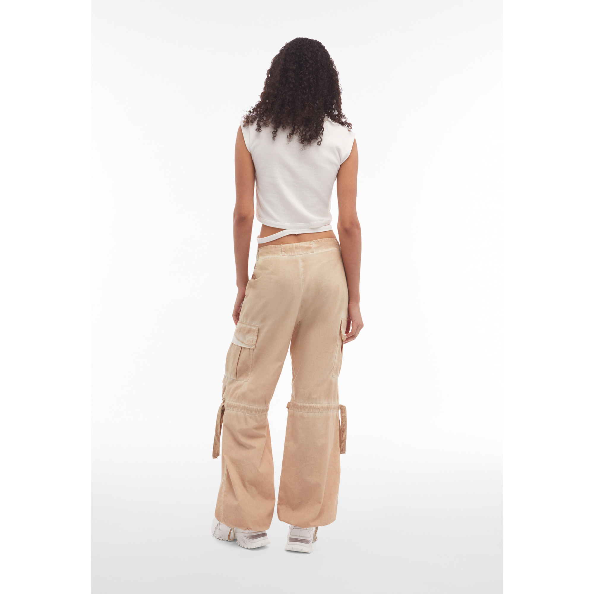 Freddy Cargohosen - Cold Dyed - Beige Freddy Cargohosen - Cold Dyed - Beige