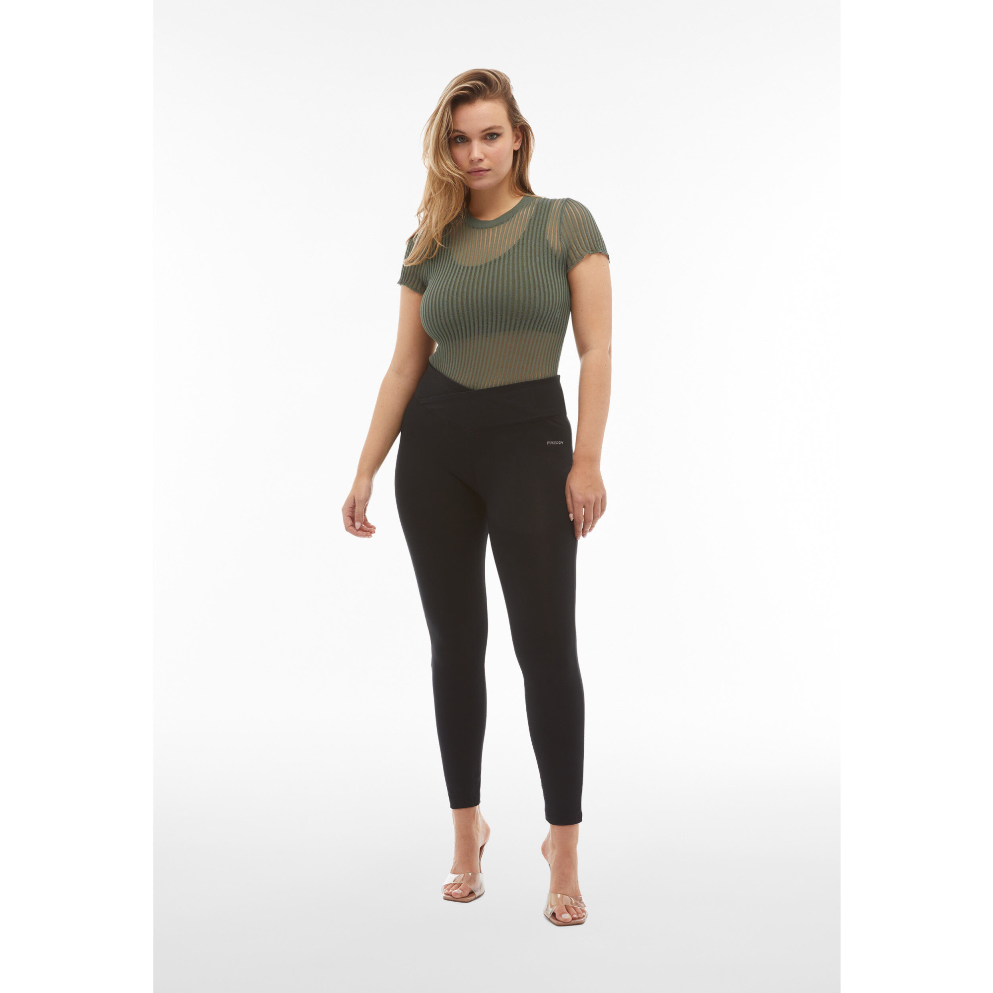 Freddy WR.UP® Core Damen Push-Up Hose - 7/8 High Waist Super Skinny - Schwarz Freddy WR.UP® Core Damen Push-Up Hose - 7/8 High Waist Super Skinny - Schwarz