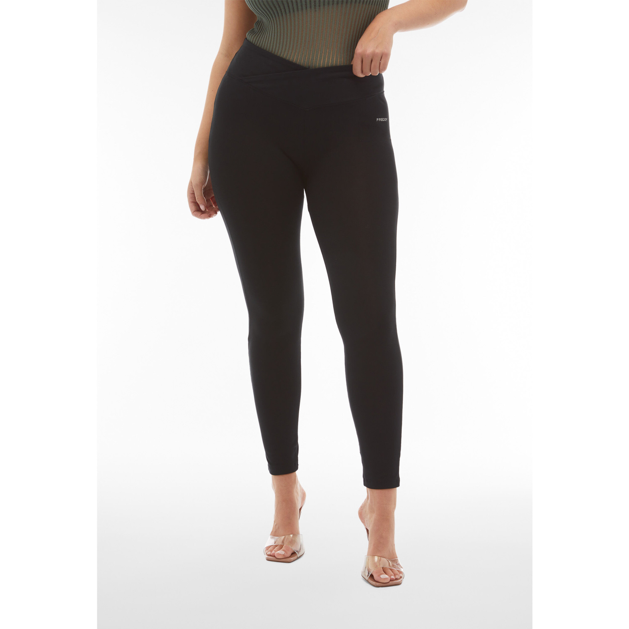 Freddy WR.UP® Core Damen Push-Up Hose - 7/8 High Waist Super Skinny - Schwarz Freddy WR.UP® Core Damen Push-Up Hose - 7/8 High Waist Super Skinny - Schwarz